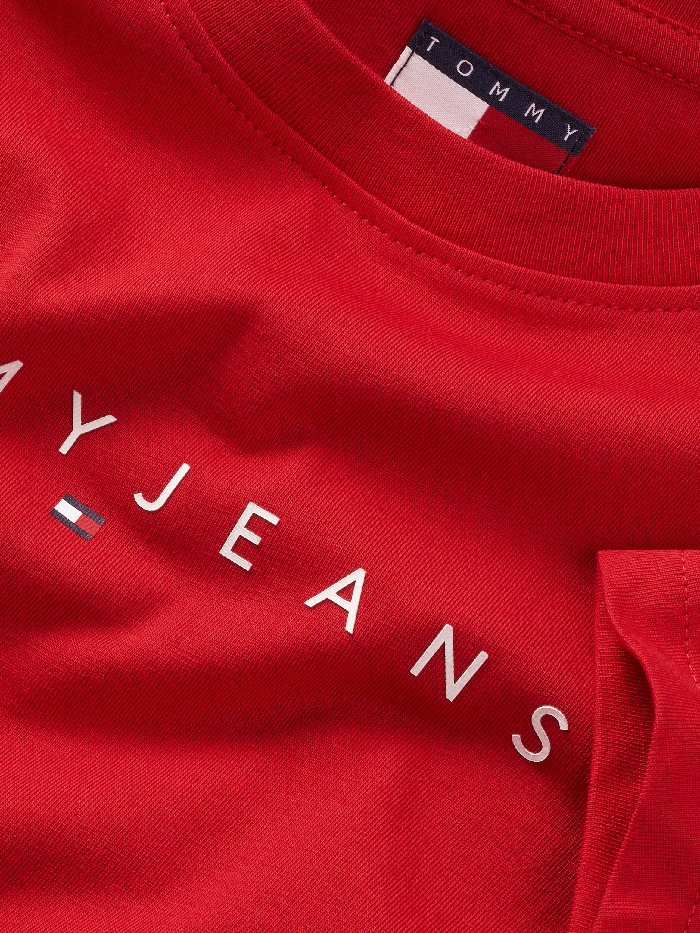 Tommy Jeans Curve T-Shirt »TJW SLIM LINEAR TEE EXT«, in Große Größen