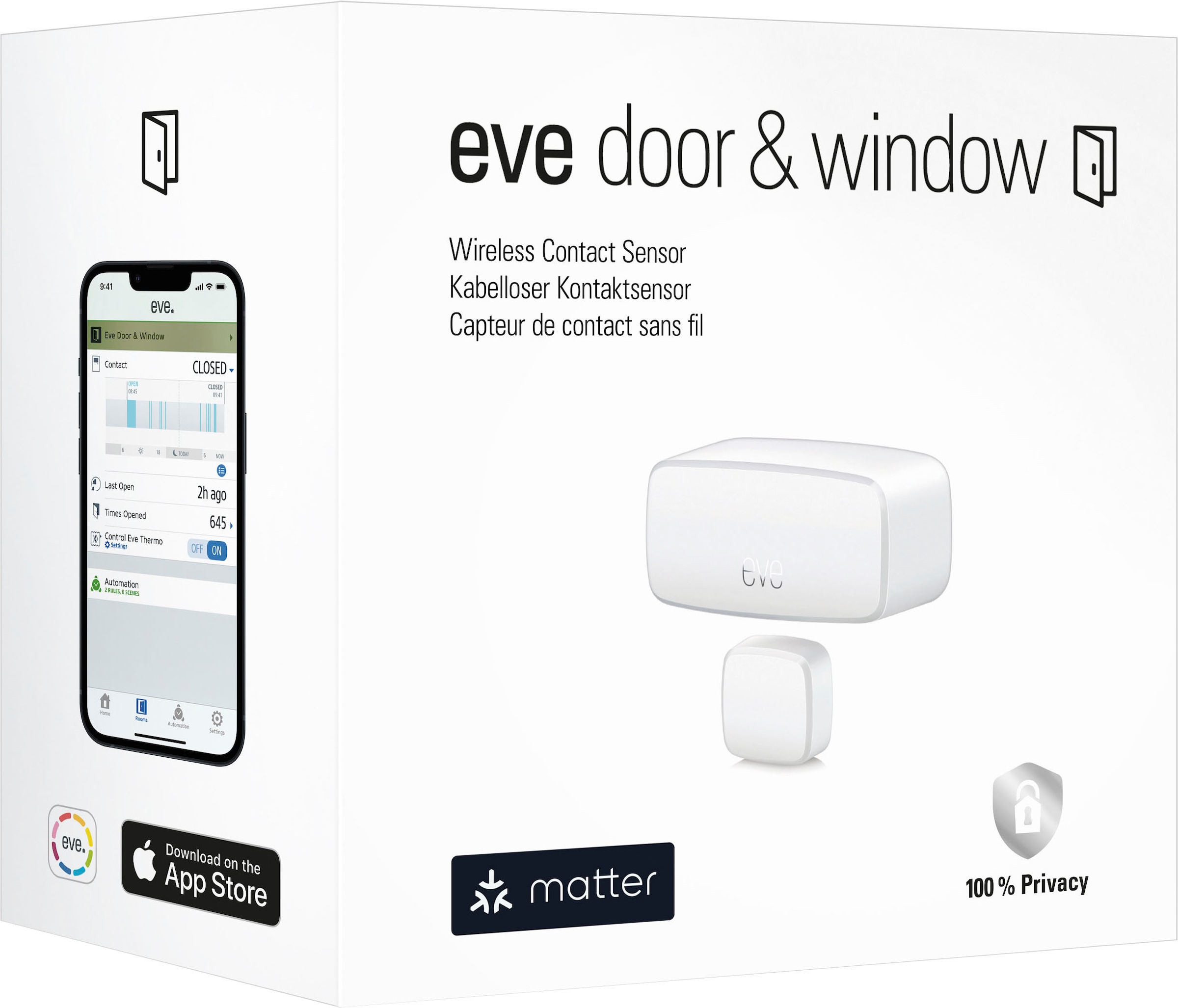 EVE Sensor »Door & Window (Matter)«