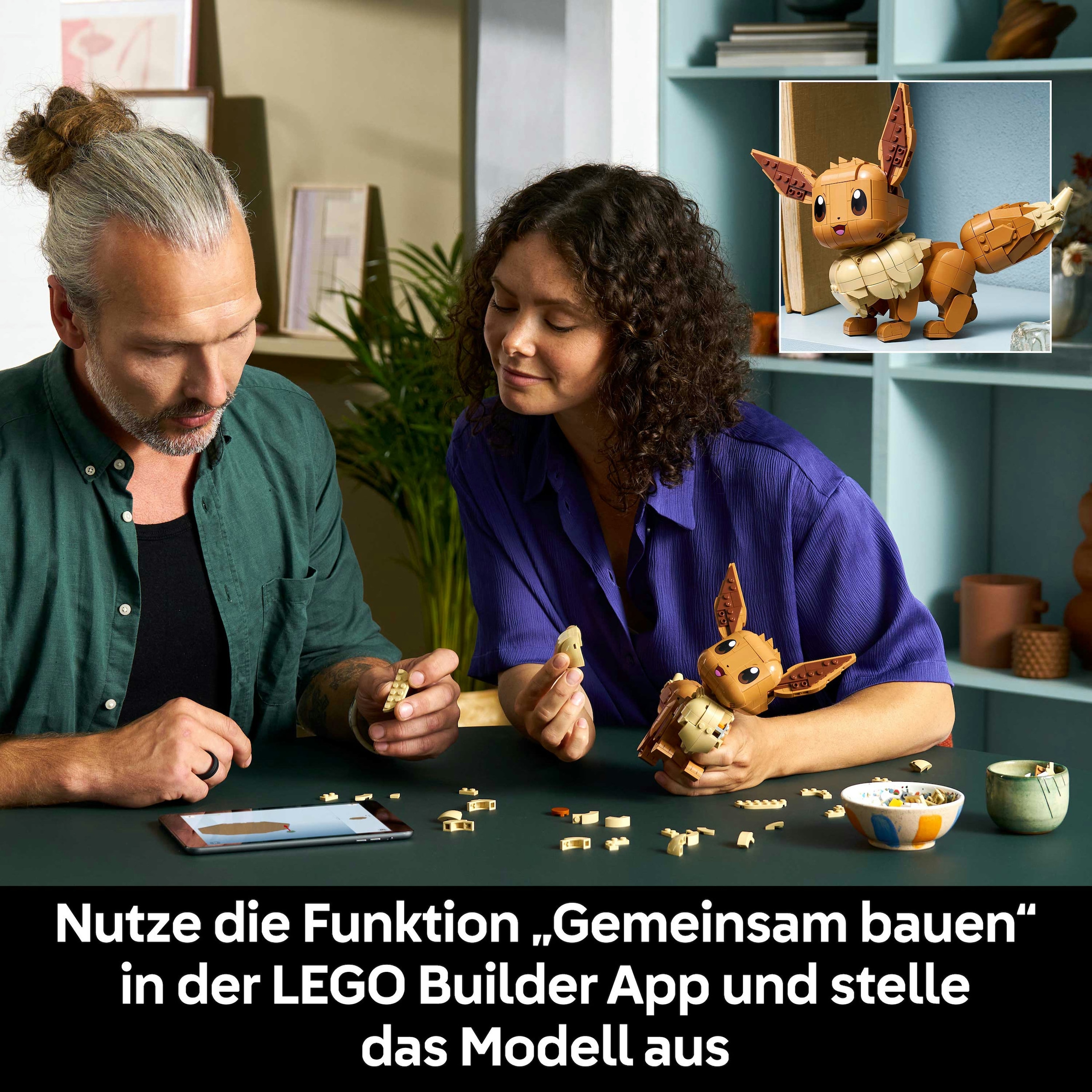 LEGO® Konstruktionsspielsteine »Evoli (72151), LEGO Pokémon«