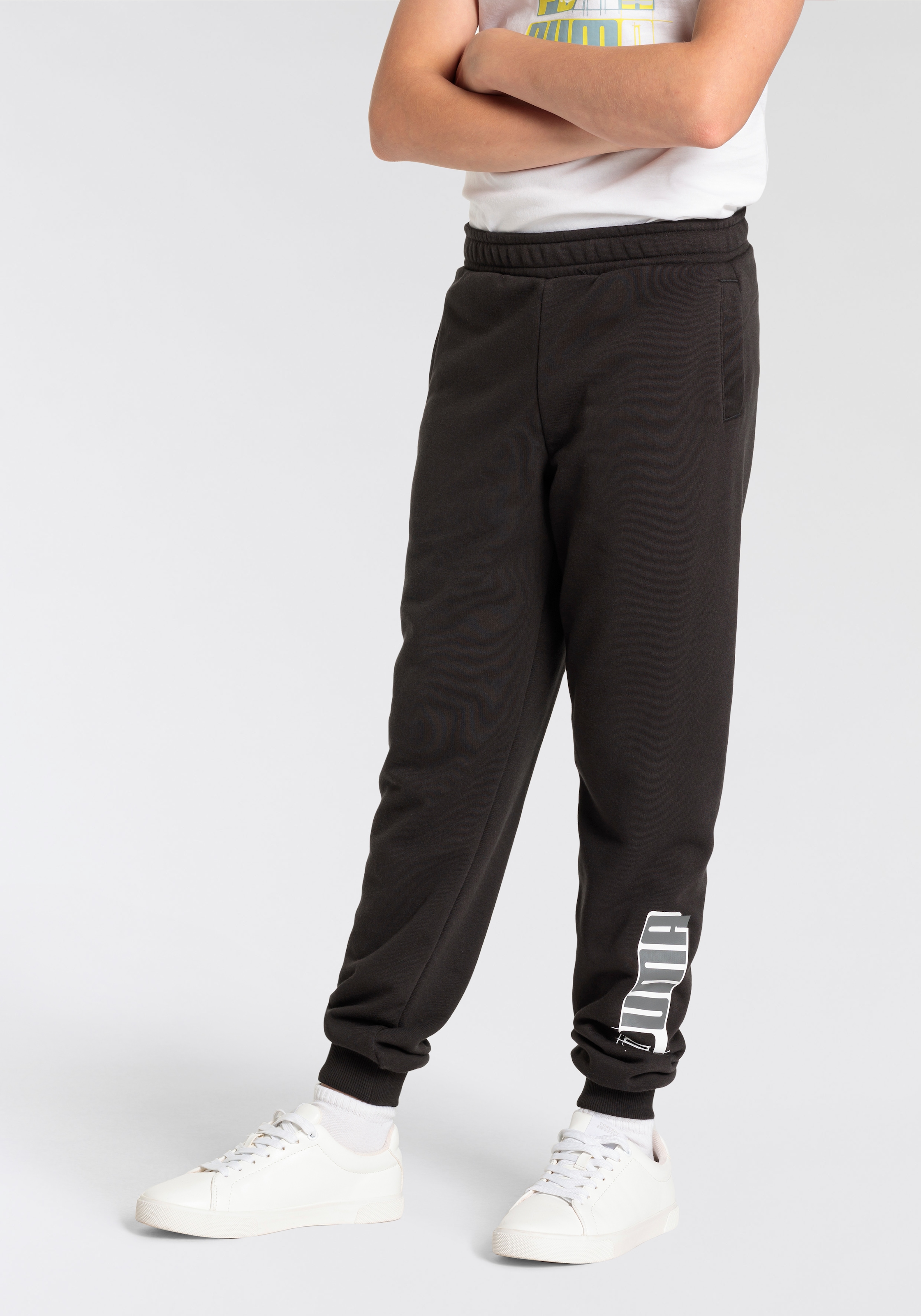 PUMA Jogginghose »ESS+ LOGO LAB SWEATPANTS TR CL B«