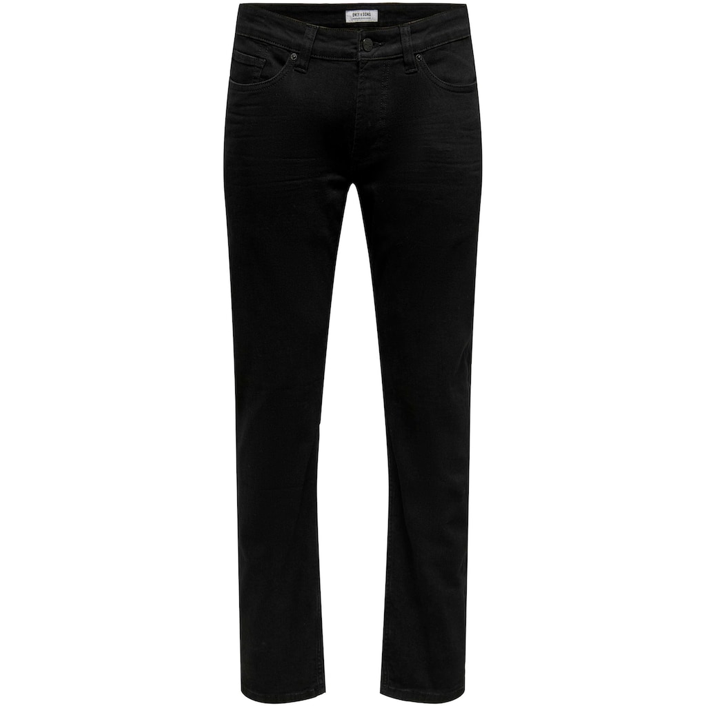 ONLY & SONS Regular-fit-Jeans »WEFT«