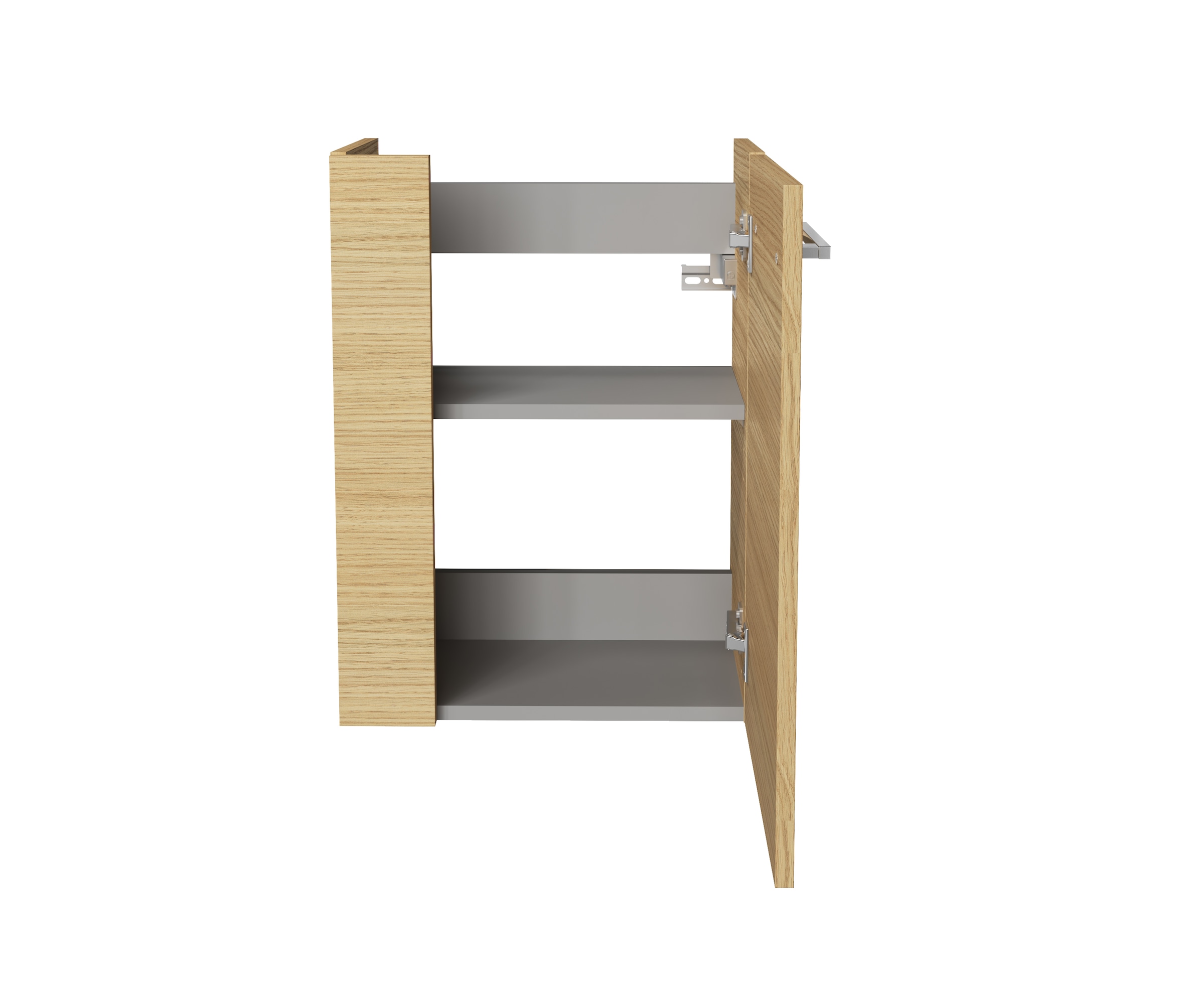 FACKELMANN Waschbeckenunterschrank »SBC«, Badmöbel für Gäste-WC, Breite ca. 45 cm