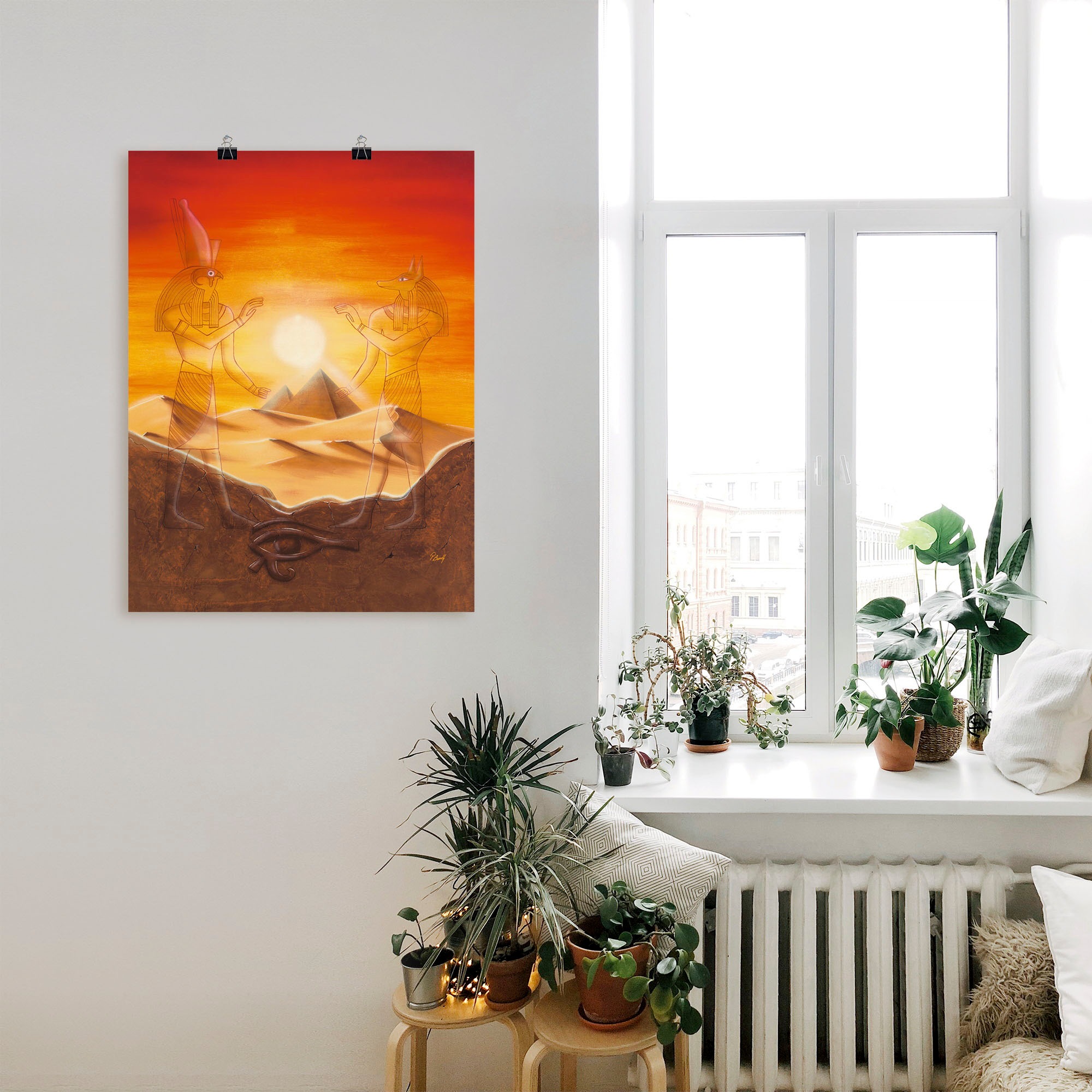 Artland Wandbild »Ägypten«, Afrika, (1 St.), als Alubild, Outdoorbild, Leinwandbild, Poster, Wandaufkleber