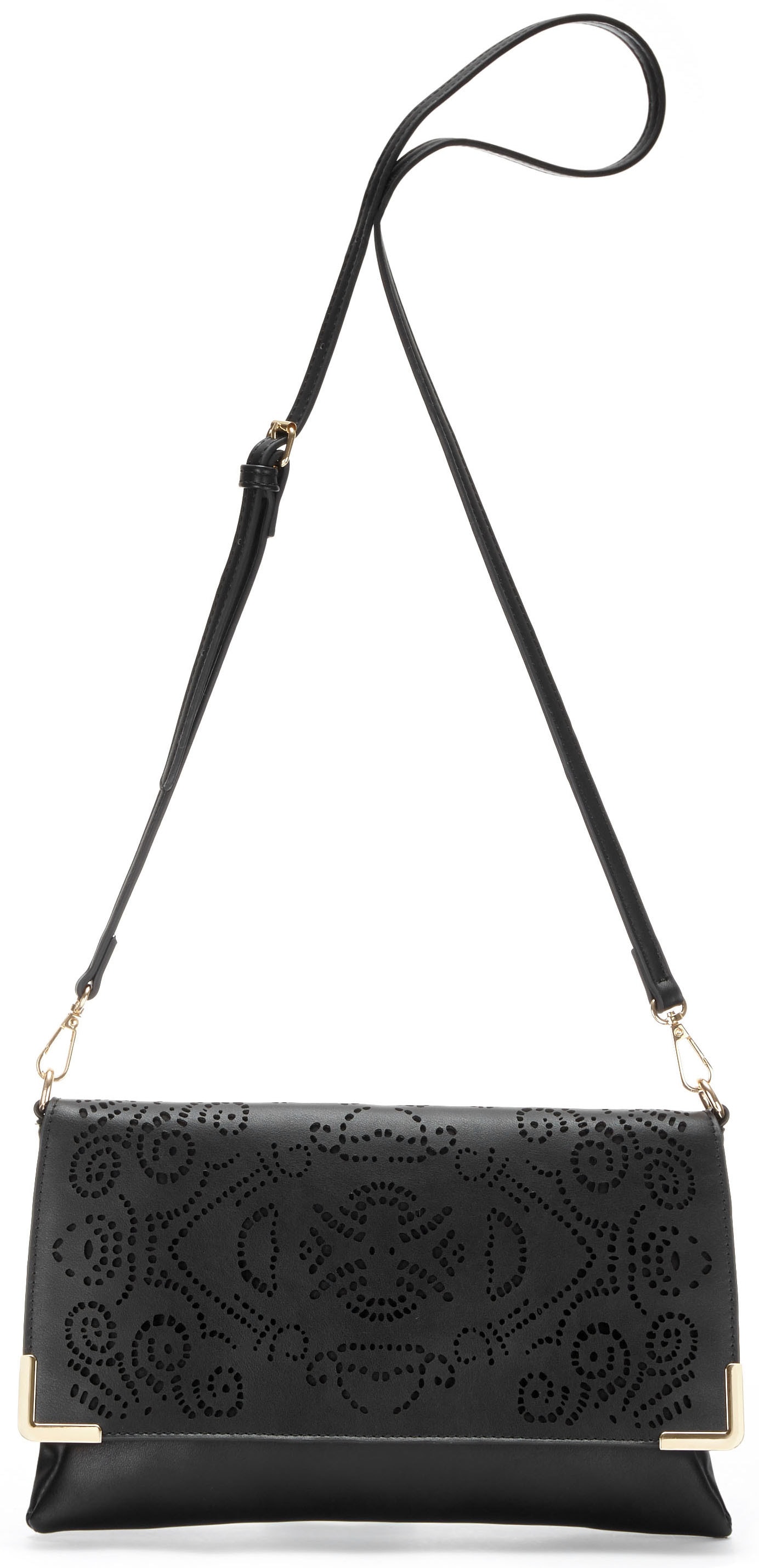 Vivance Umhängetasche »Clutch«, Abendtasche, Minibag, Handtasche, Schultertasche, Crossbody Bag VEGAN
