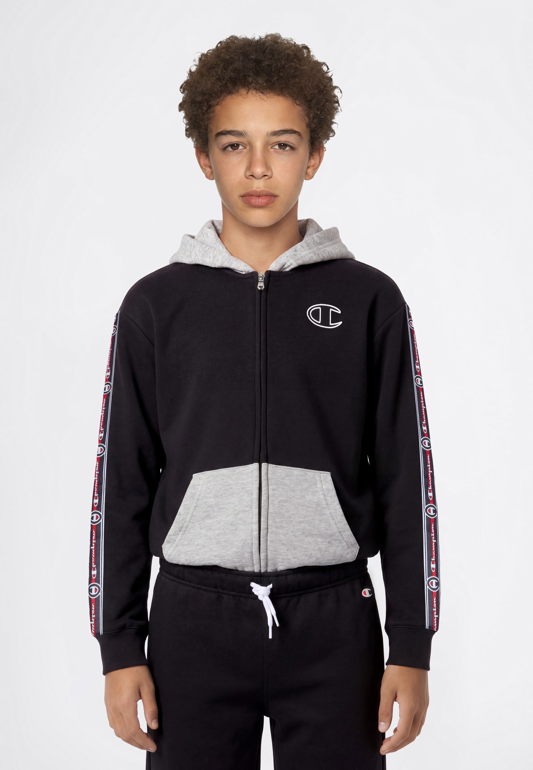 Champion Jogginganzug »SPORTWEAR SWEATSUITS Loose Fit« 2 aus Baumwolle und Polyester, lockere Passform