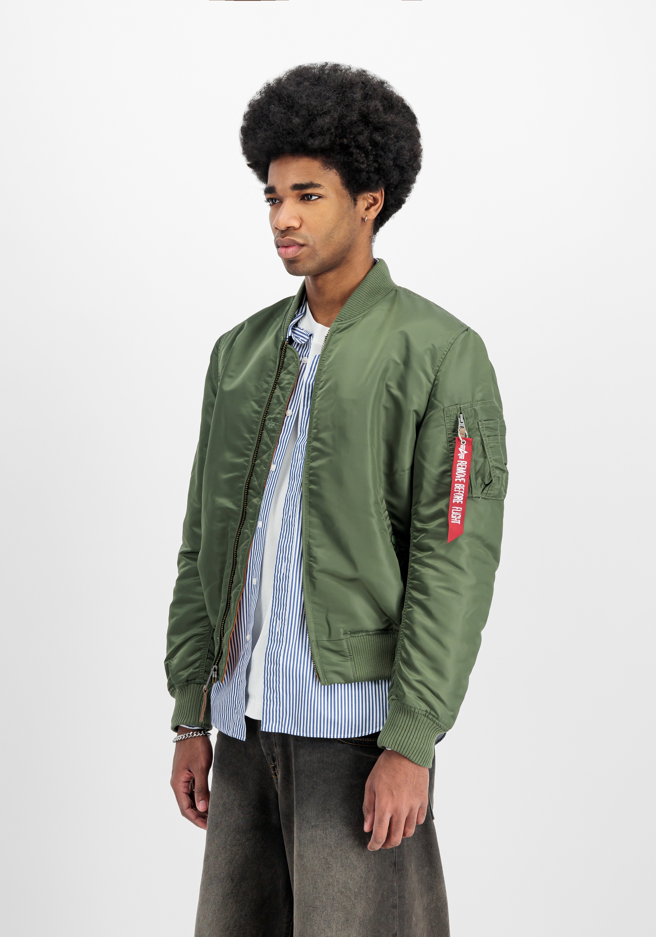Alpha Industries Bomberjacke »Alpha Industries Men - Bomber Jackets MA-1 VF Vintage Fit 59«