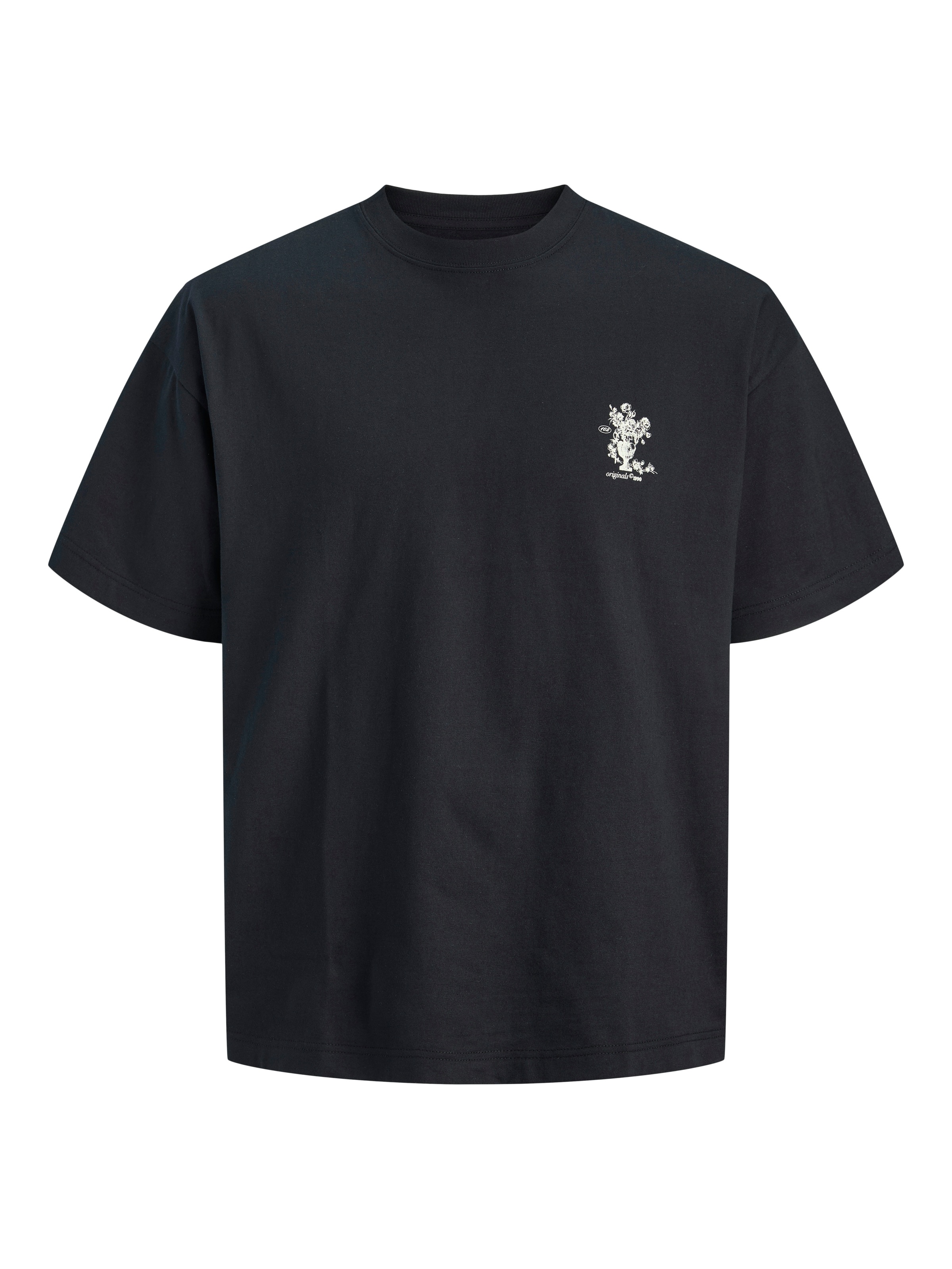 Jack & Jones Kurzarmshirt »JORMAINE BACK TEE SS CREW NECK SN« Baumwolle, relaxed fit