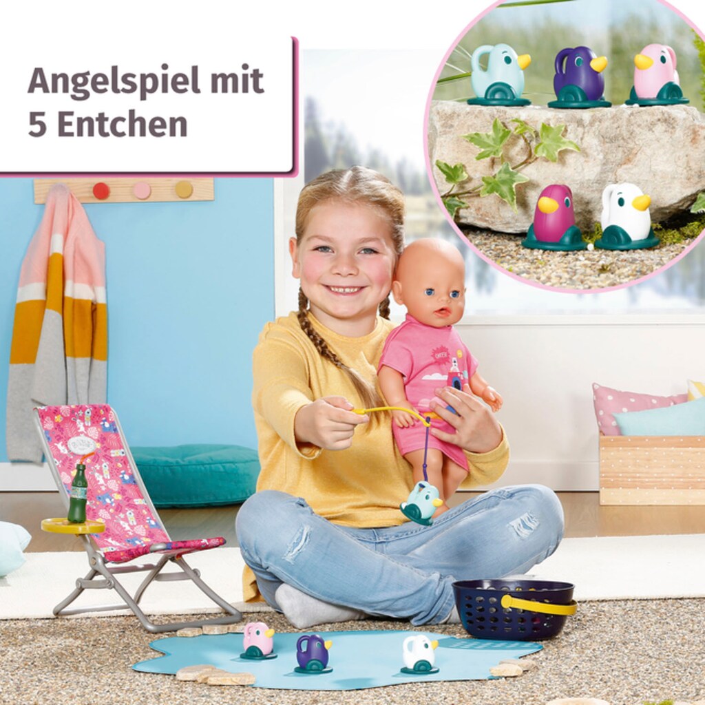 Baby Born Puppen Liegestuhl »Weekend Fischen«