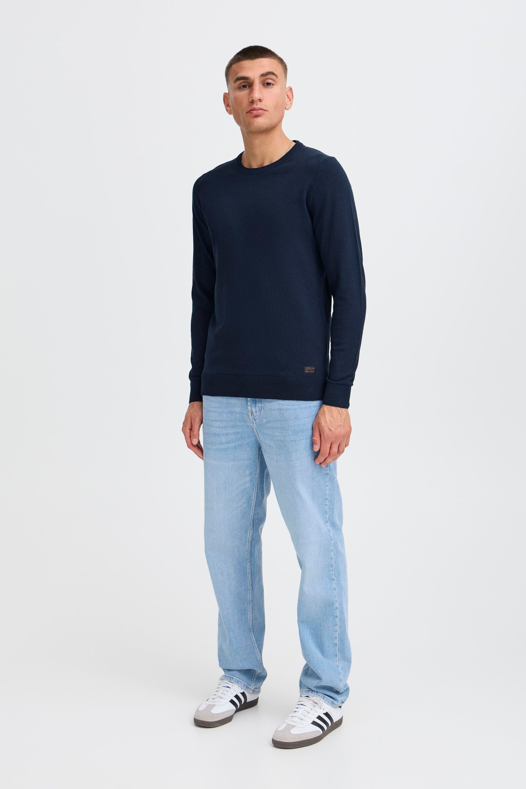 !Solid Strickfleece-Pullover »Strickpullover SDAKANT«