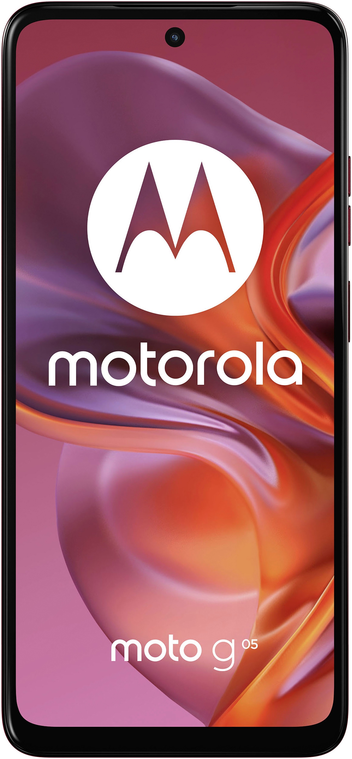 Motorola Smartphone »moto g05«, plum red