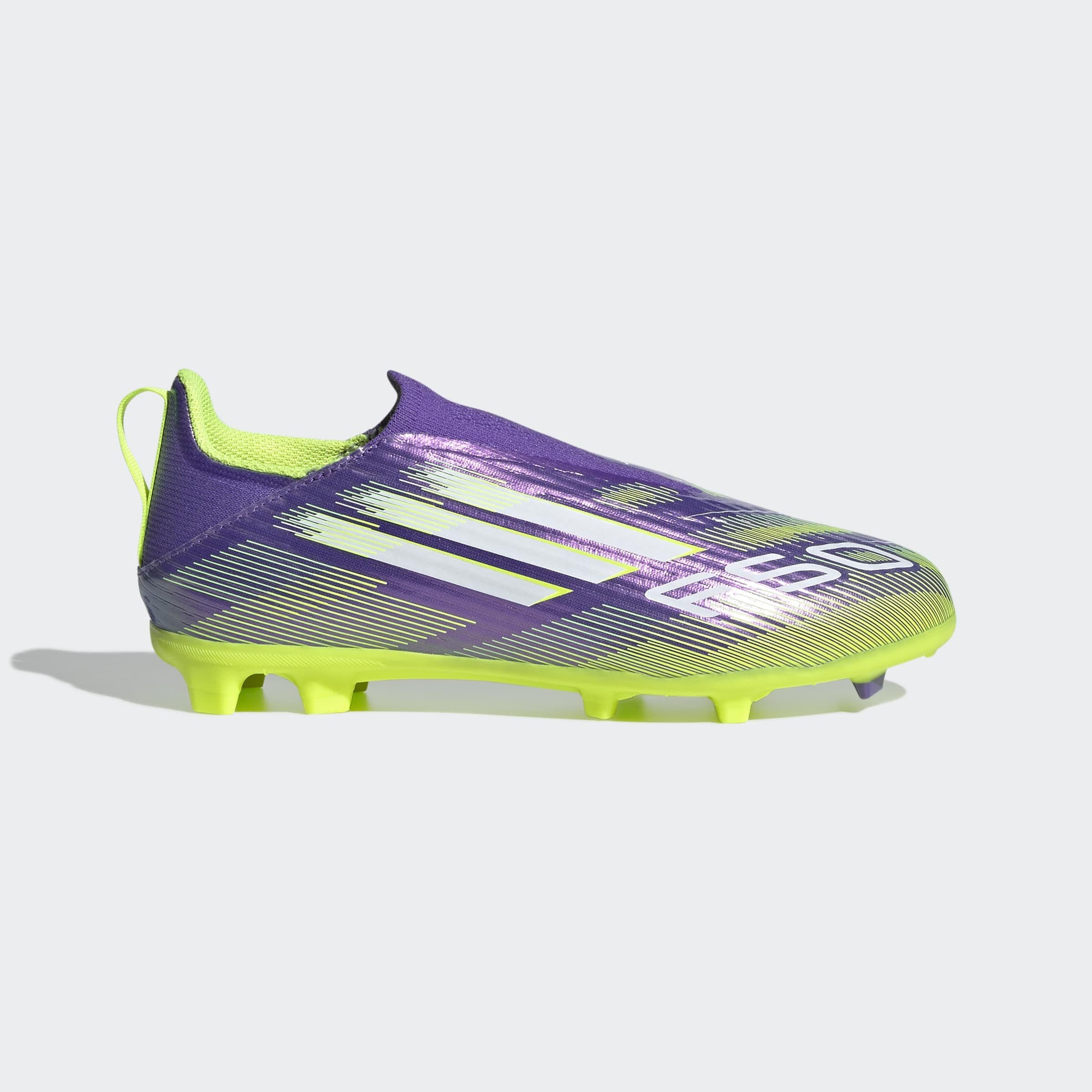 adidas Performance Fußballschuh »F50 LEAGUE LACELESS FIRM/MULTI-GROUND BOOTS KINDER«, geeignet für Rasen- und Kunstrasenplätze