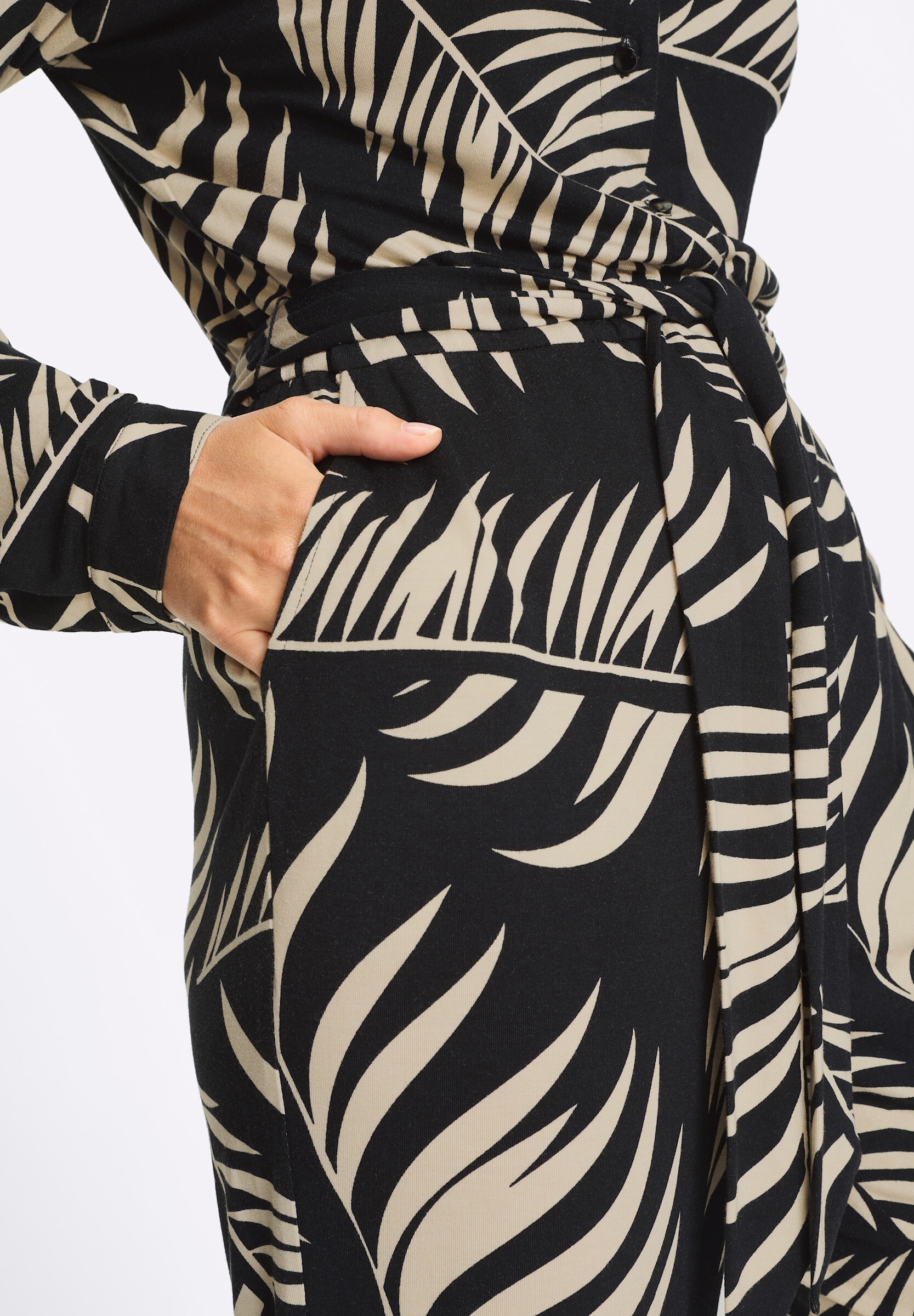heine Jumpsuit »Jersey-Overall Jumpsuit mit Allover-Druck«