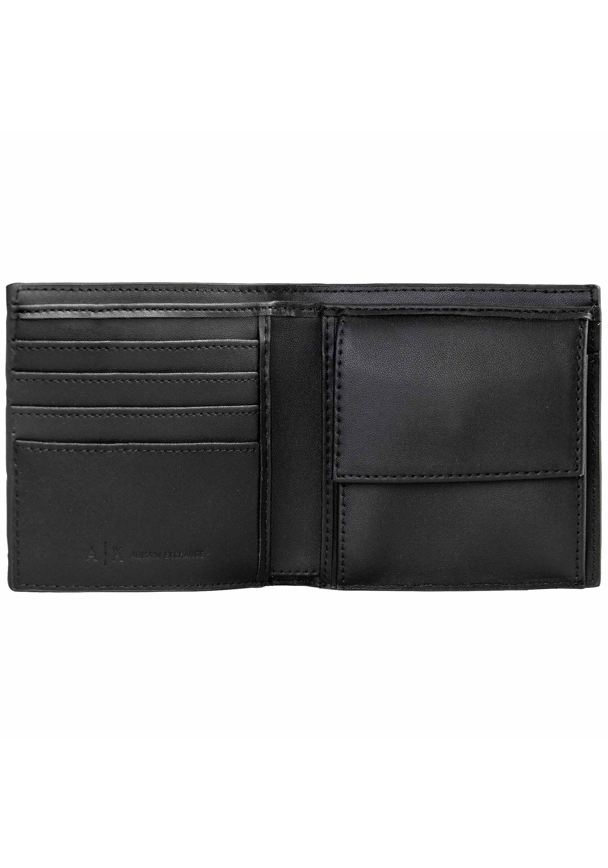 ARMANI EXCHANGE Geldbörse »Geldbörse LIAM BIFOLD CREDIT CARD COIN POCKET 1er Pack«