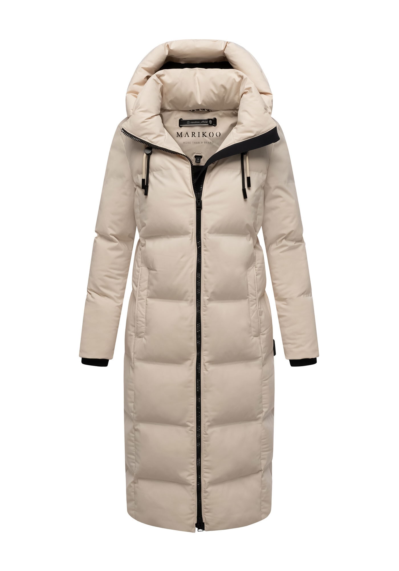 Marikoo Winterjacke »Marikoo Tikoraa Damen lange Winterjacke Steppjacke N102«