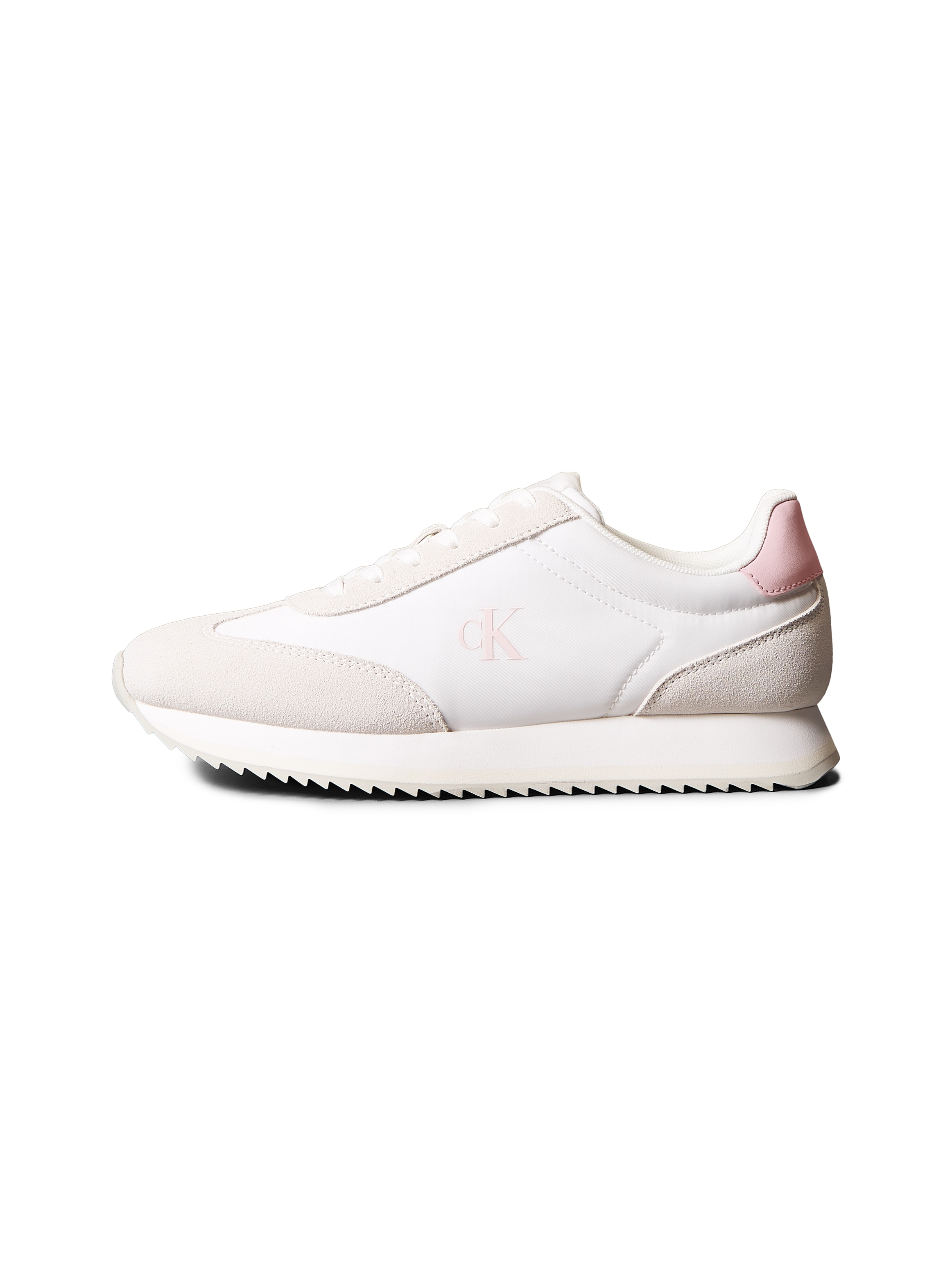 Calvin Klein Jeans Sneaker »RUNNER LACEUP MG NYLON MIX«, Schnürschuh, Halbschuh, Runner-Sneaker mit seitlichem CK-Logo