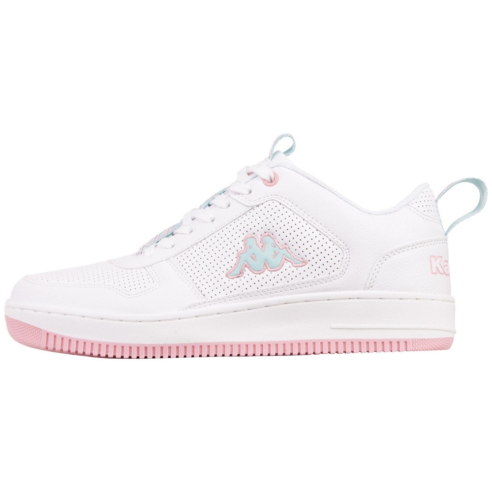 Kappa Sneaker, mit Evolution Ambigramm auf Zungen- und Fersenloops
