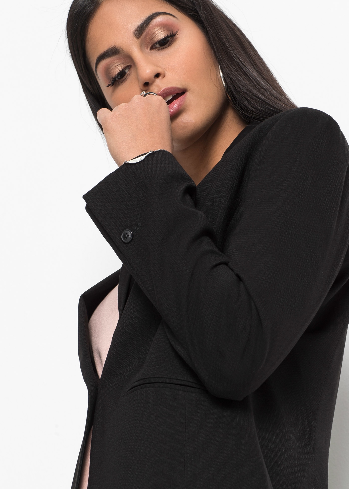 bonprix Jackenblazer »Blazer« für stilvollen Auftritt, schmale Passform, voll gefüttert