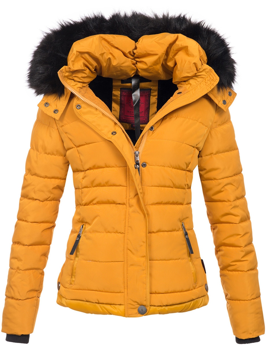 Steppjacke »Navahoo Chloe warme Damen Winter Jacke Parka Mantel Stepp Kurzjacke...