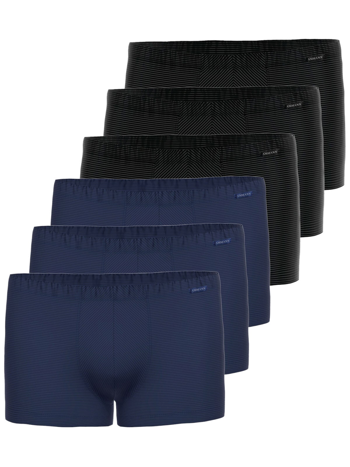 Ammann Retro Boxer »6er Pack Retro Short Day Modern / Cotton & More«, (Spar-Pack, 6 Stück St.)