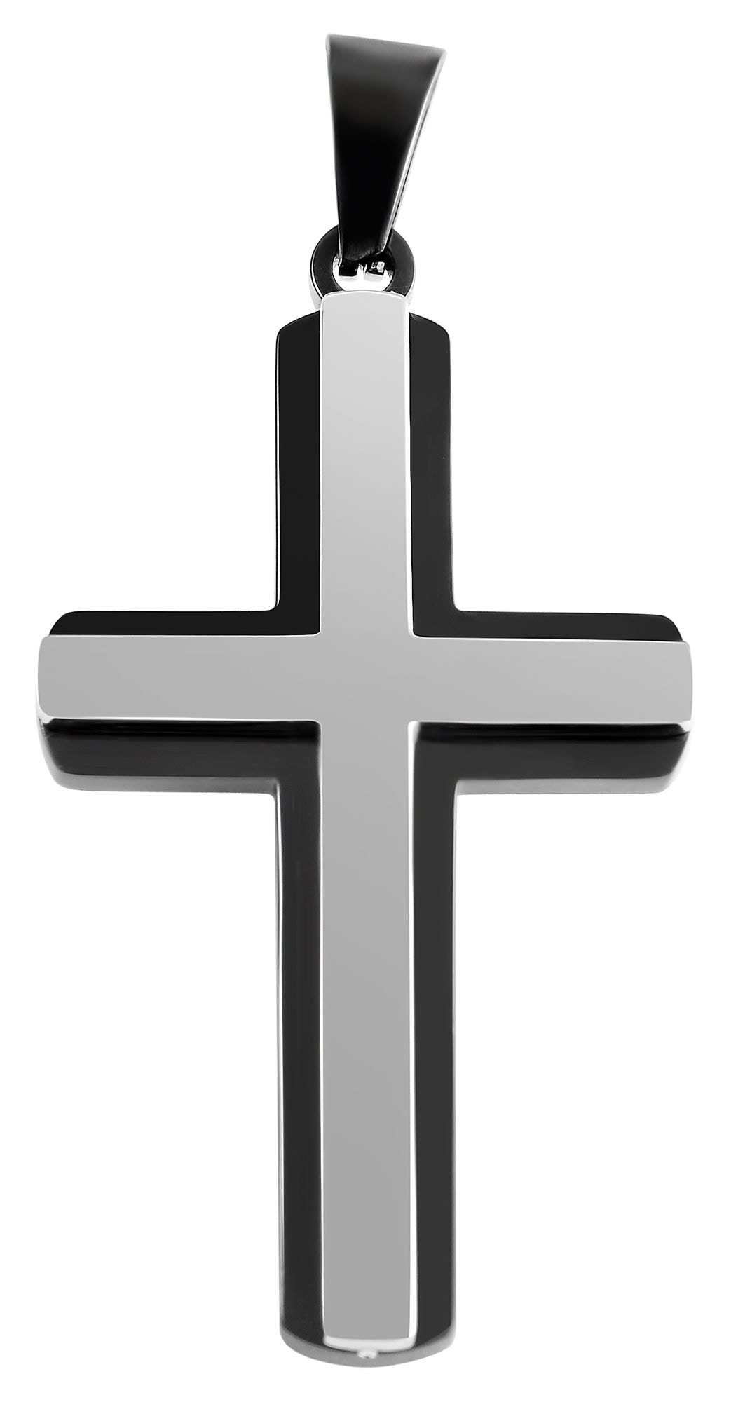 Adelia´s Kreuzanhänger »Damen Anhänger ¿ Kreuz Kreuzanhänger aus Edelstahl«