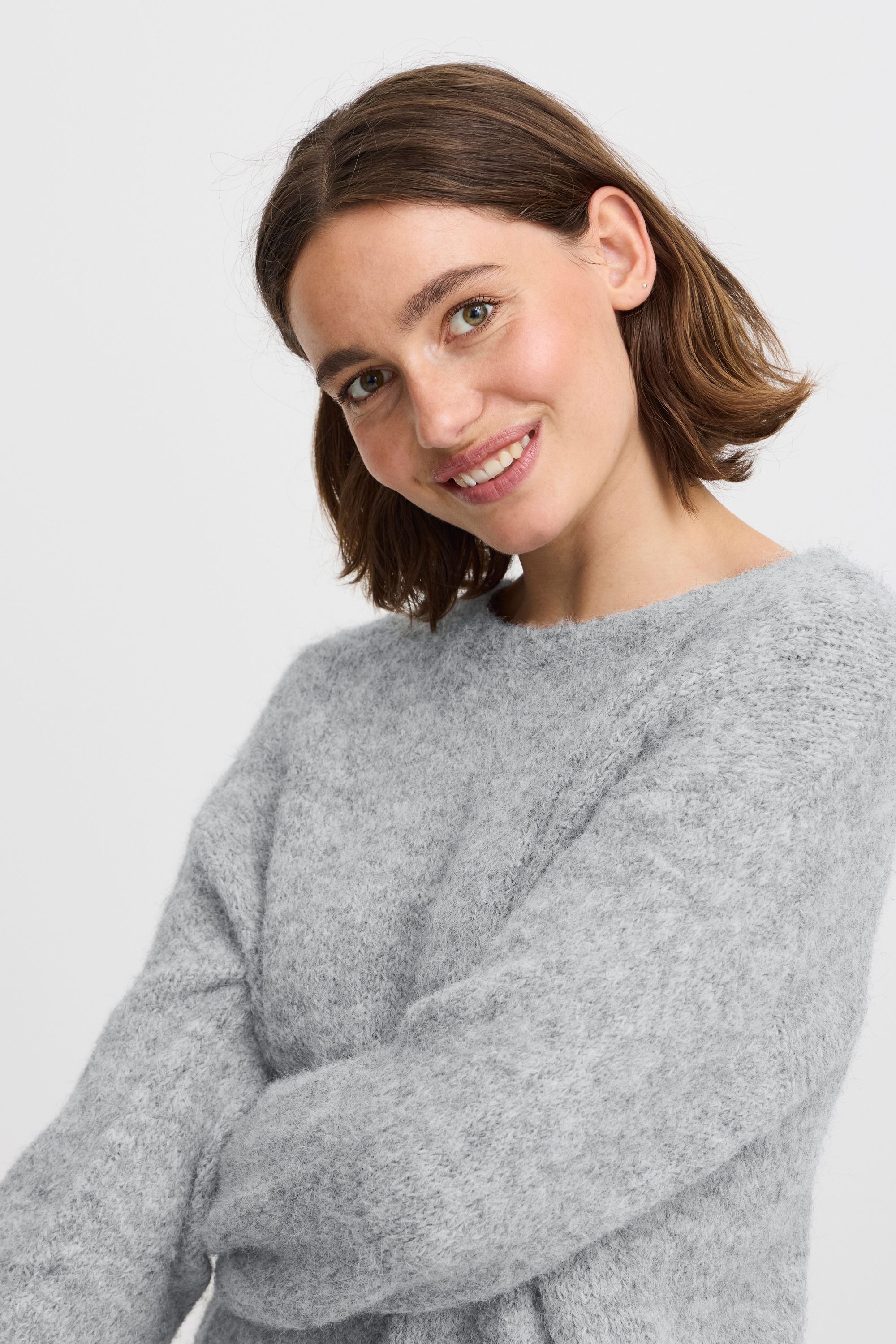 b.young Strickfleece-Pullover »Strickpullover BYMILLER JUMPER -«