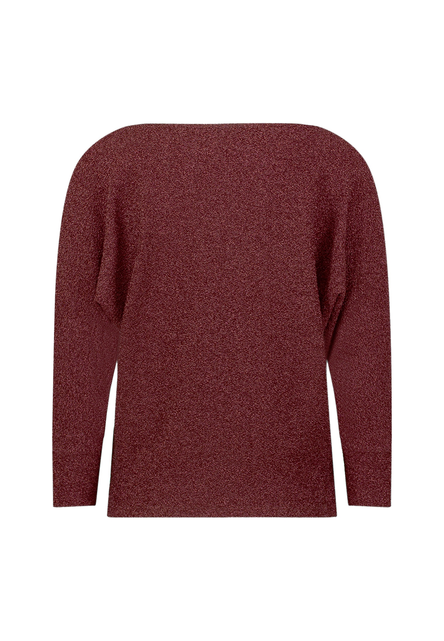 Zero Langarmshirt »Glitzershirt mit U-Boot Ausschnitt«