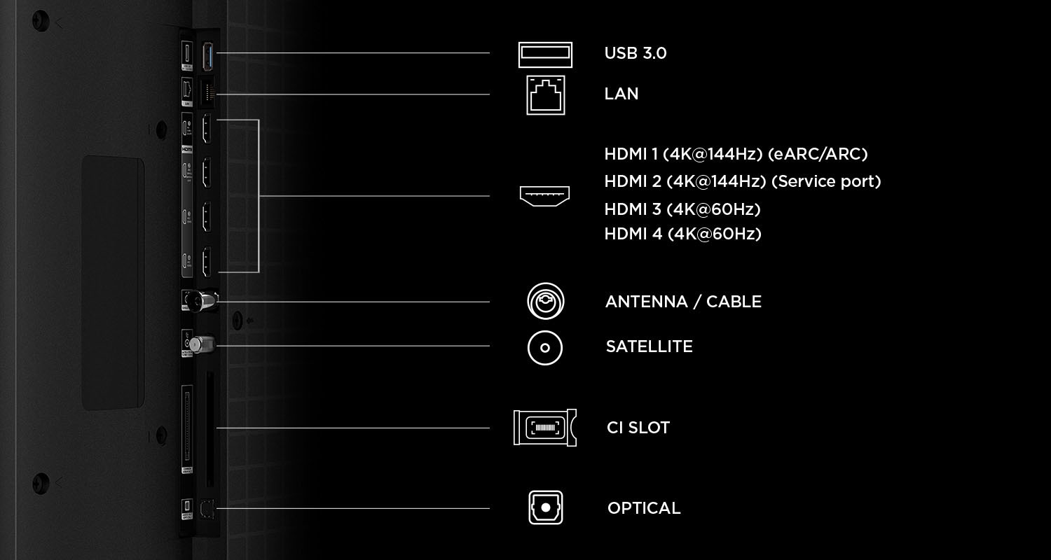 TCL Mini-LED-Fernseher »75RM7LX1« 189 cm/75 ″