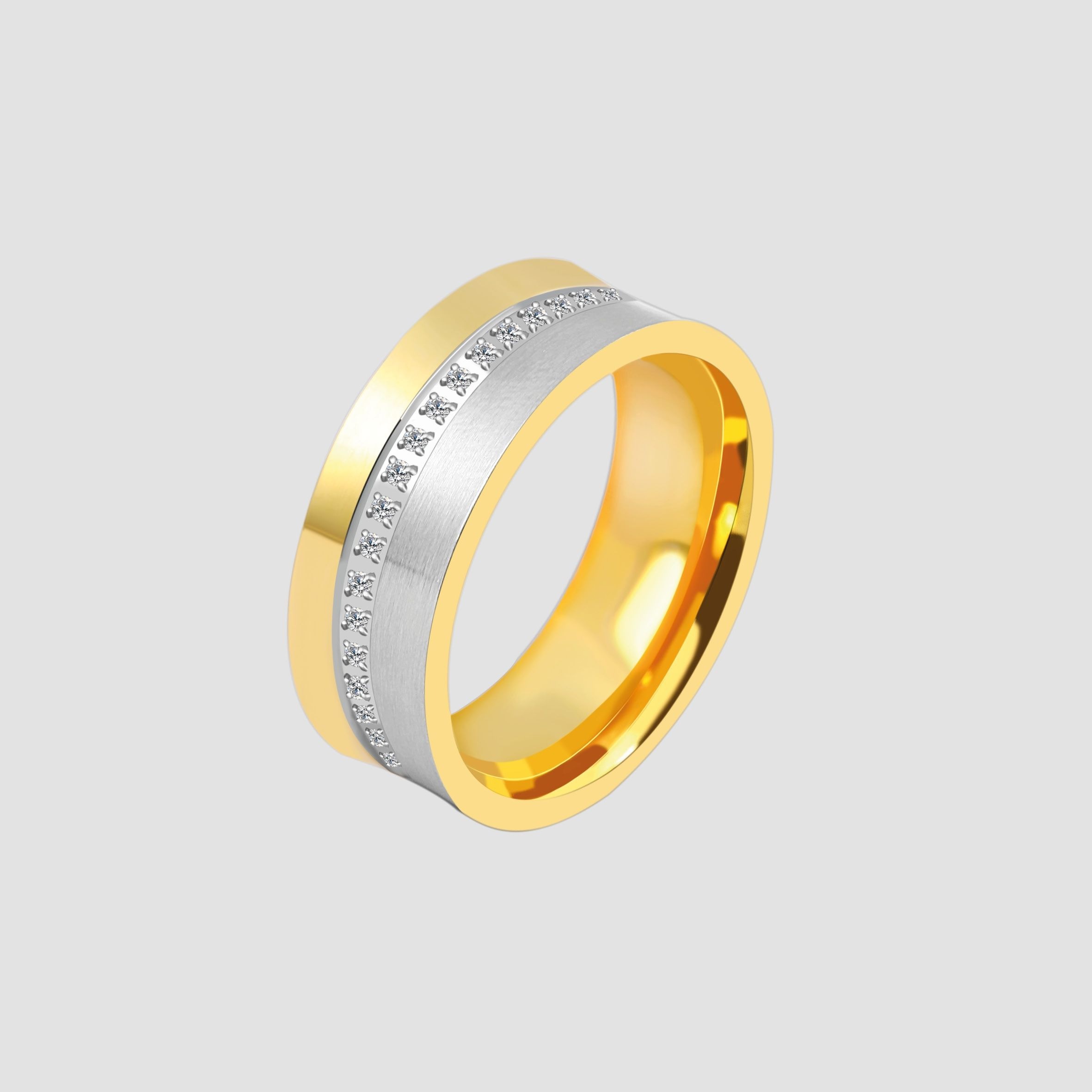 Adelia´s Fingerring »Damen Ring aus Edelstahl«