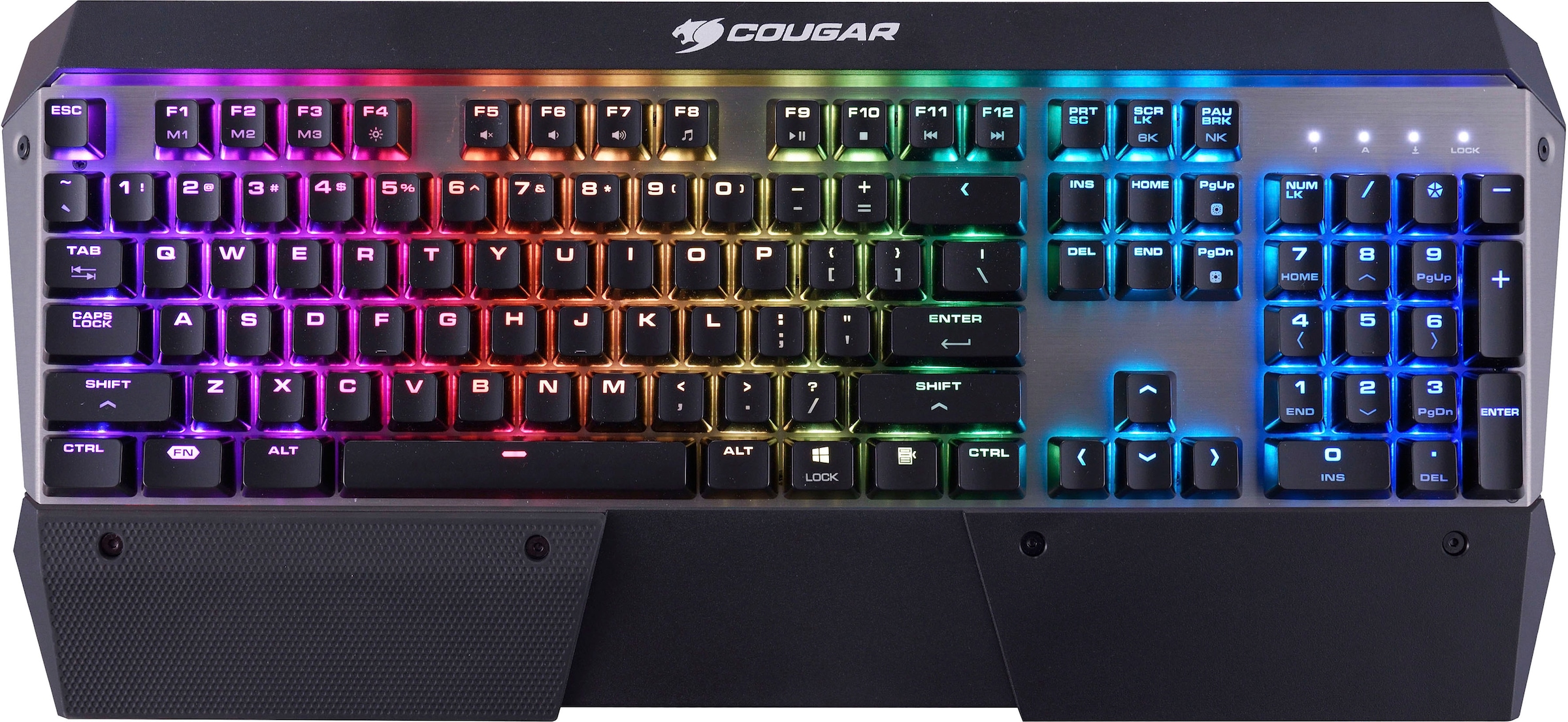Gaming-Tastatur »Attack X3 RGB«, Cherry MX Silber