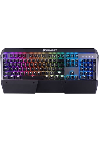 Gaming-Tastatur »Attack X3 RGB«, Cherry MX Silber