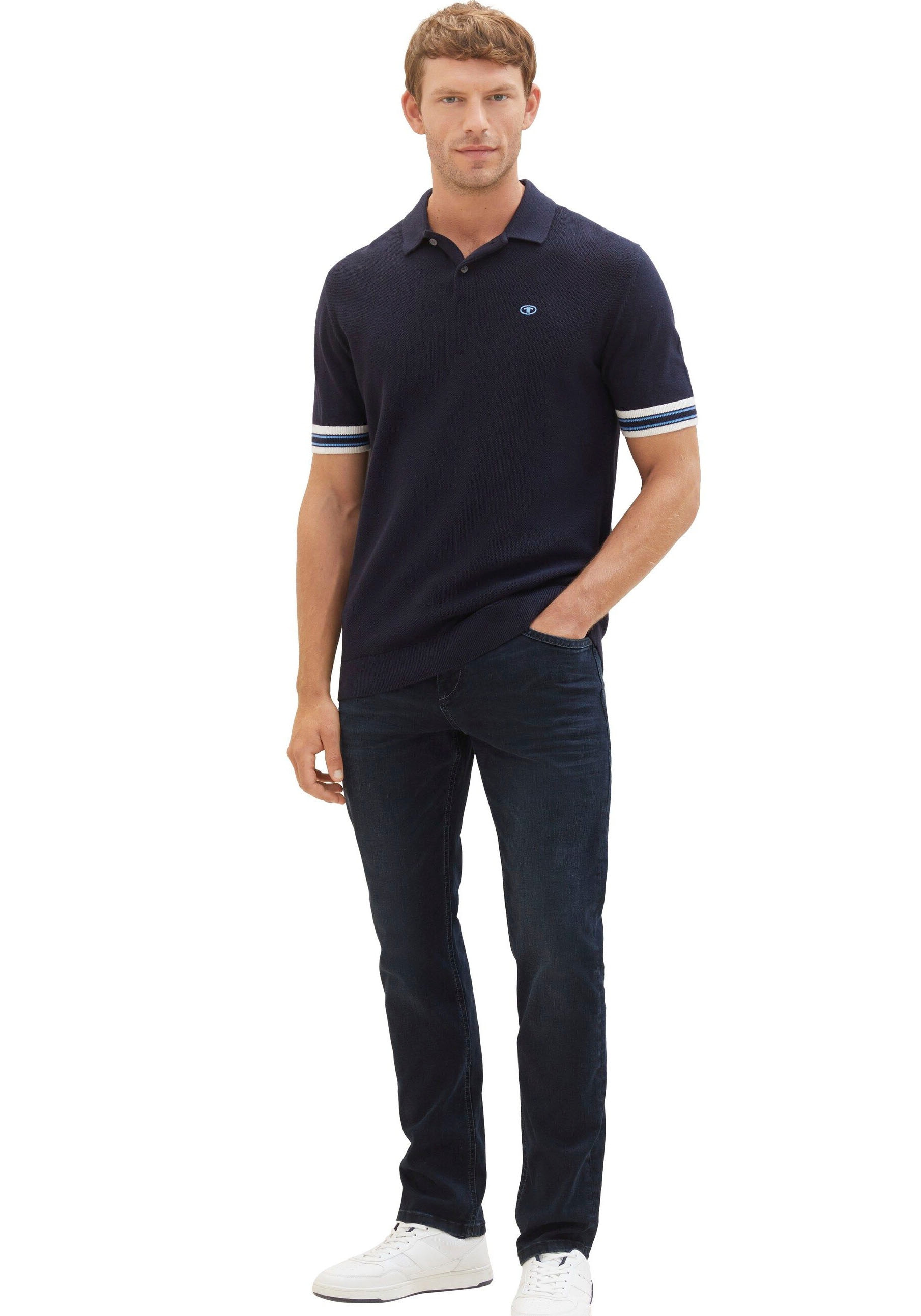 TOM TAILOR Slim-fit-Jeans »JOSH«, mit besonderen Taschen-Details