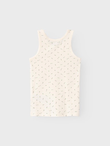 Name It Unterhemd »NMFTANK TOP 2P BUTTERCREAM FLORAL NOOS«, (Packung, 2 St.)