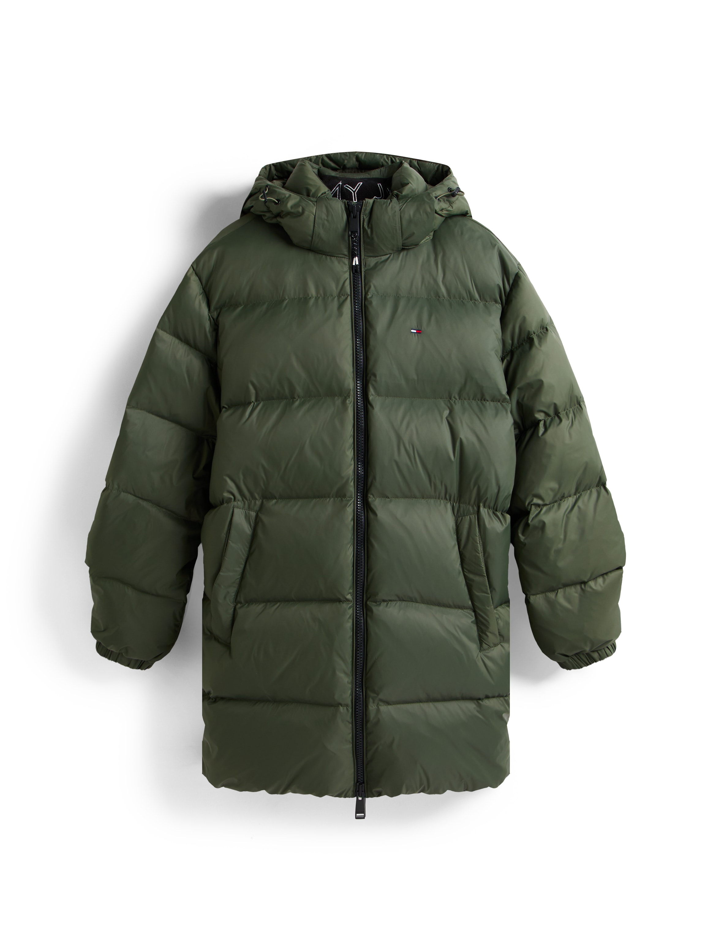 Tommy Jeans Steppjacke »TJM ESSENTIAL DOWN PARKA« mit Kapuze Daunenjacke, Übergangsjacke mit Kapuze