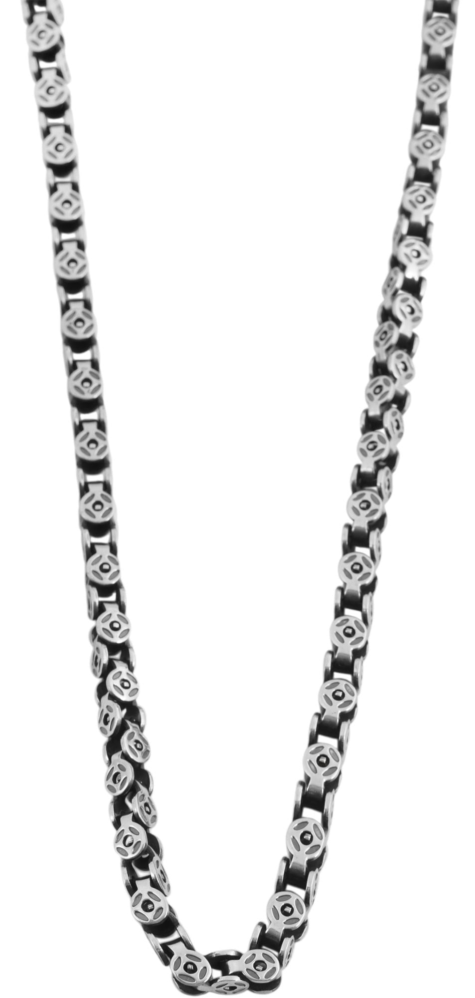 Adelia´s Gliederkette »Unisex Halskette ¿ Ankerkette aus Edelstahl 43 cm«