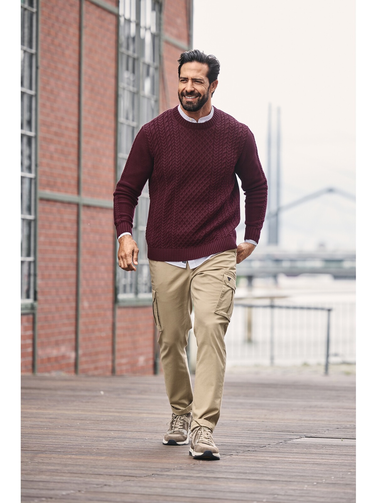 Jan Vanderstorm Rundhalspullover »Pullover BJORNSTROM«