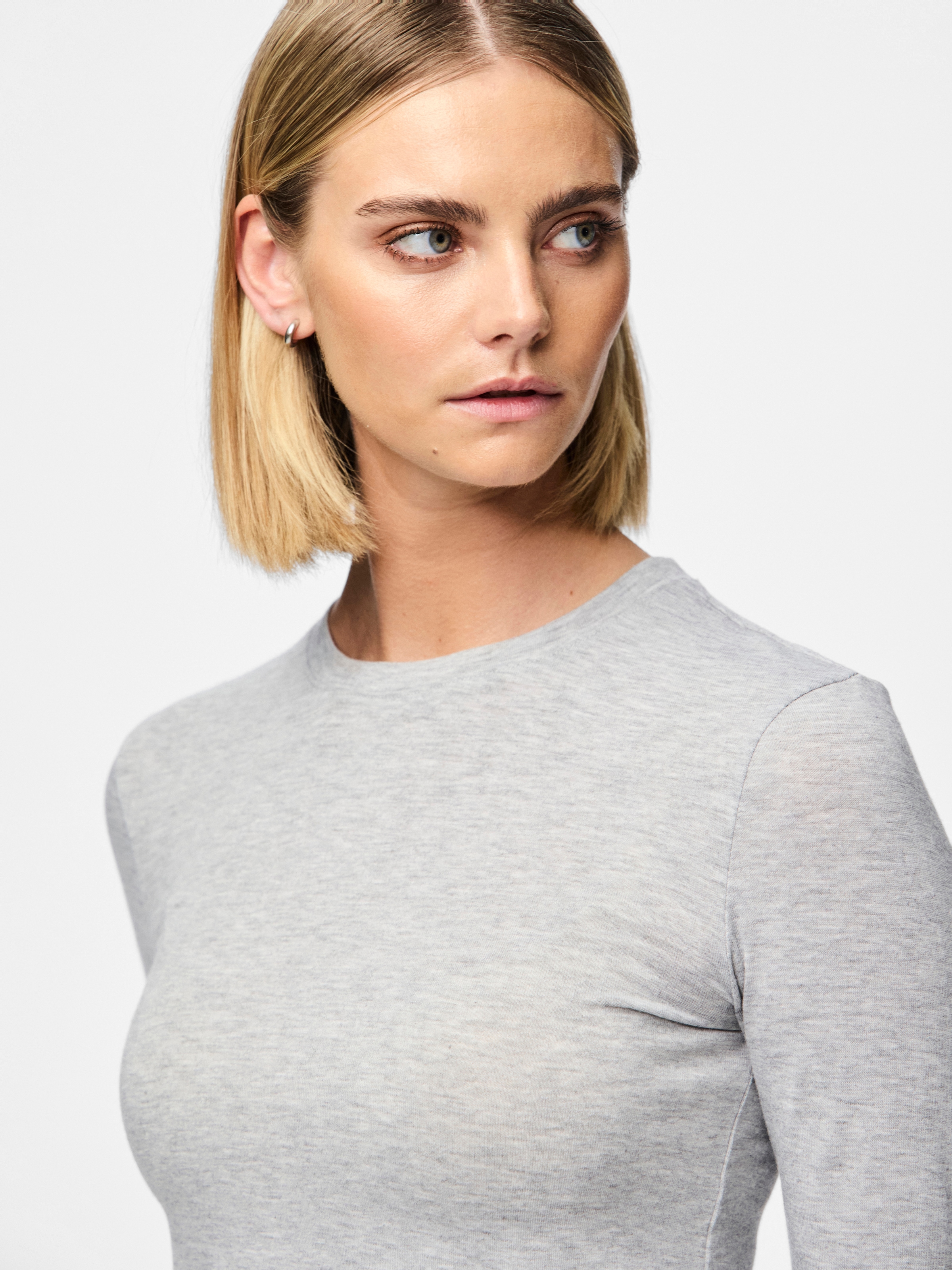 pieces Langarmshirt »PCMARIA LS TOP NOOS BC«