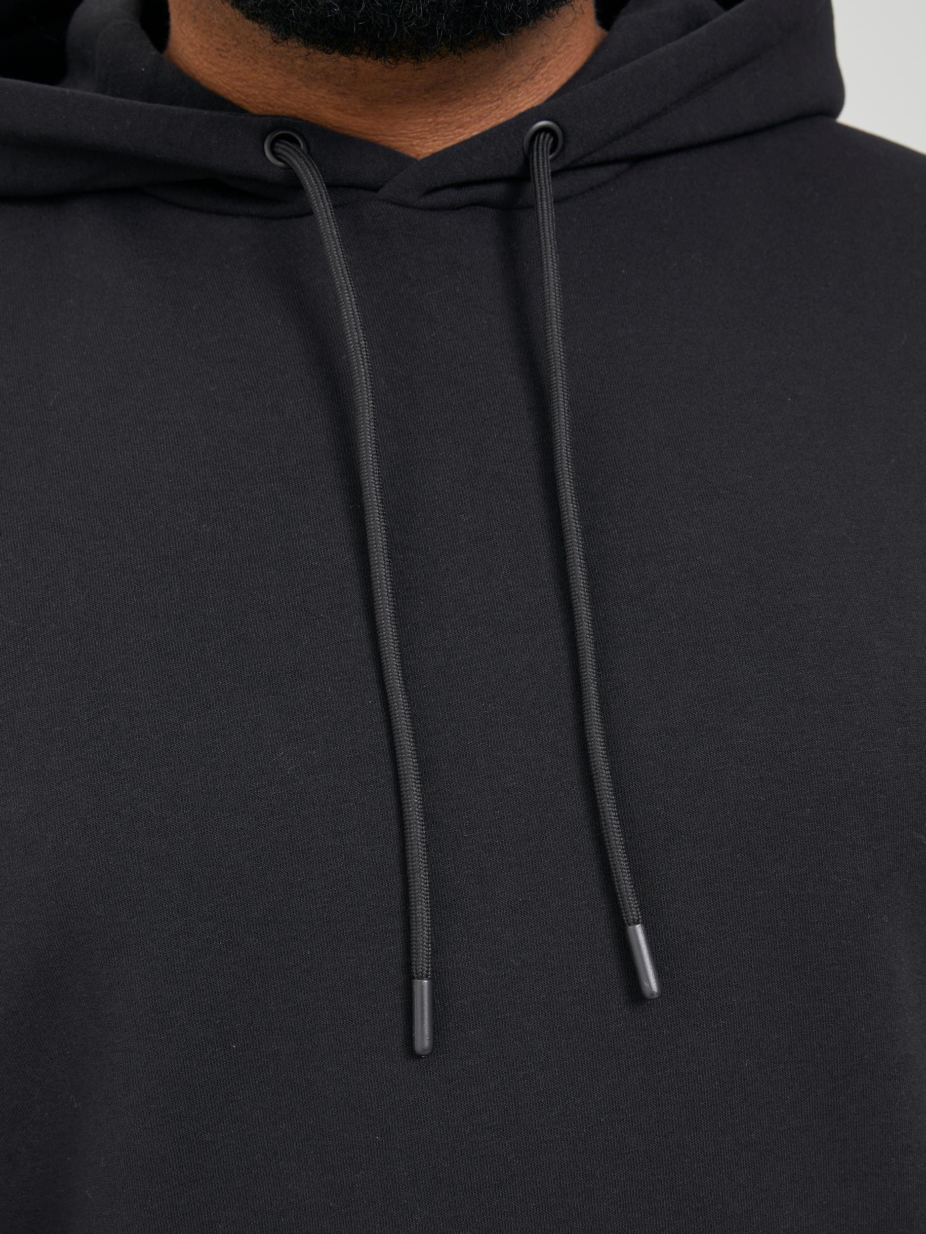 Jack & Jones PlusSize Kapuzensweatshirt »JJEBRADLEY SWEAT HOOD NOOS PLS«, mit Rippbündchen