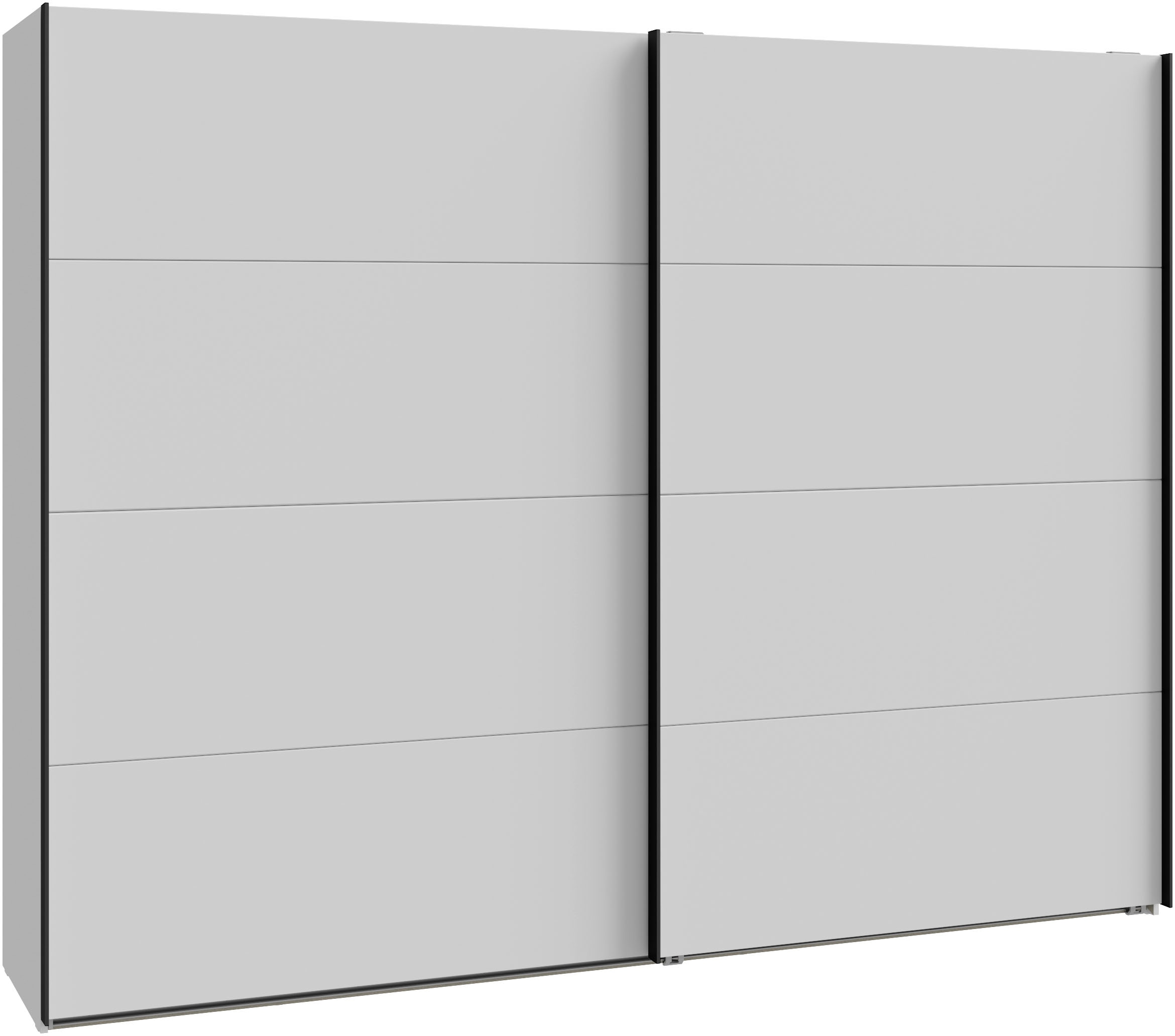FORTE Schwebetürenschrank, Schwebetürenschrank, Stauraum Vielzahl an Zubehör