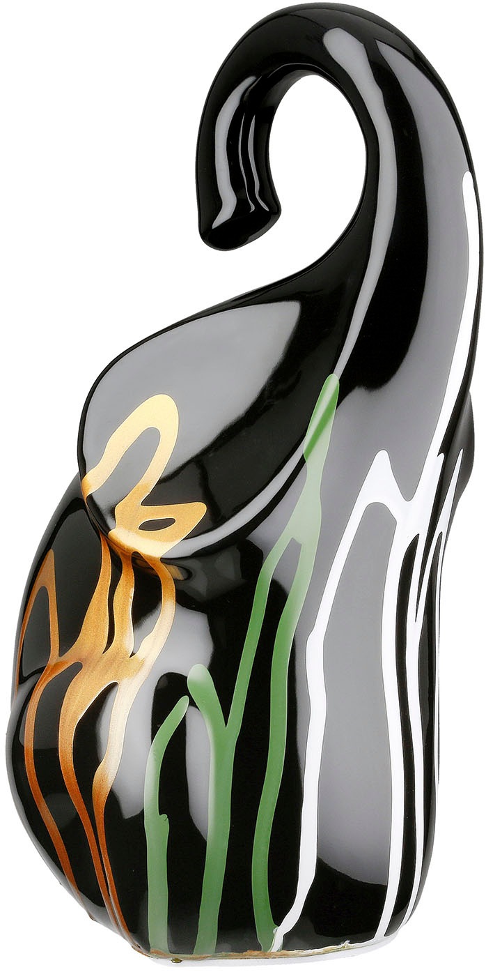 GILDE Tierfigur »Figur Elefant Scuro schwarz H. 26 cm«
