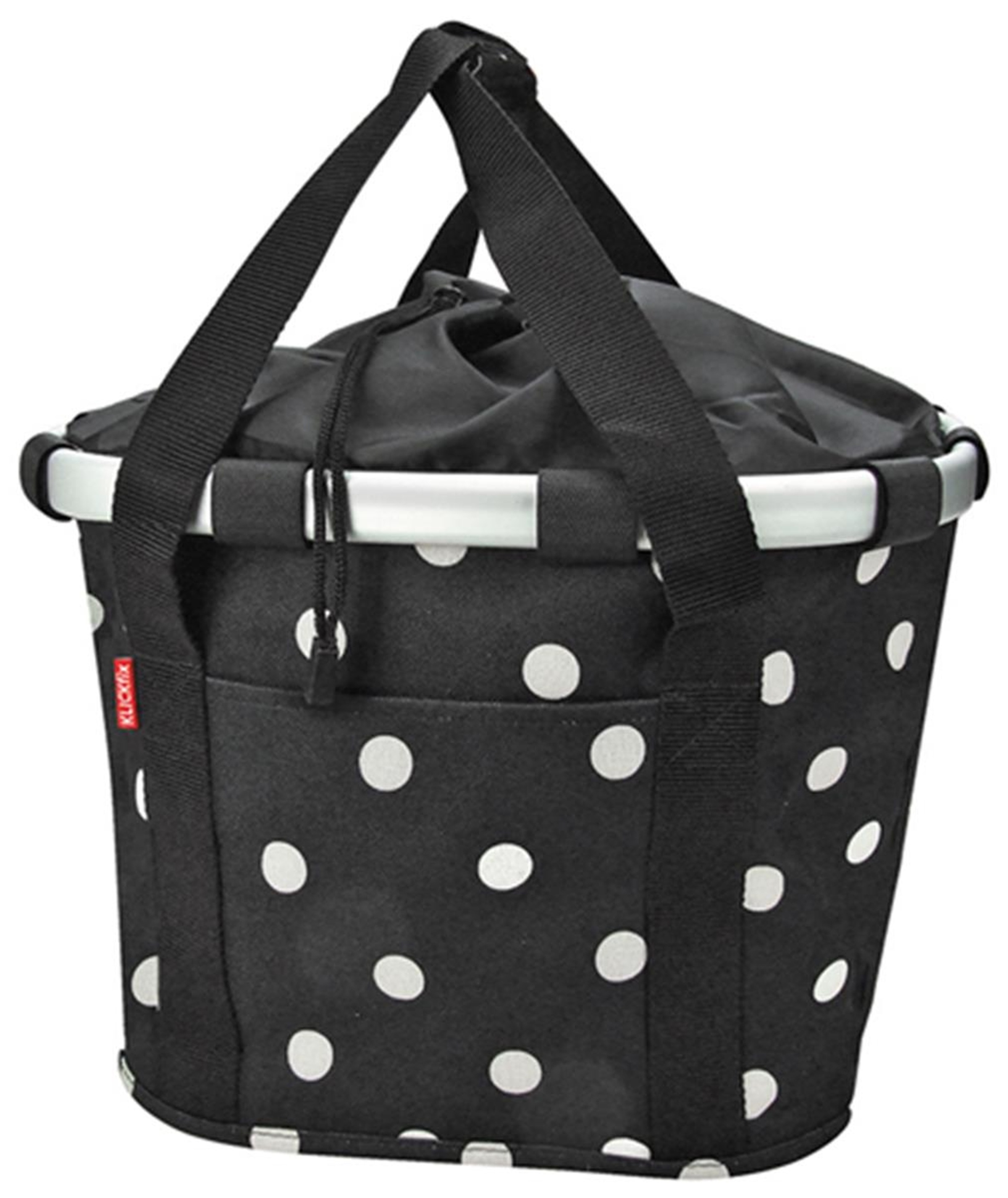 Fahrradkorb »Vorderradkorb "Bike Basket",black dots«