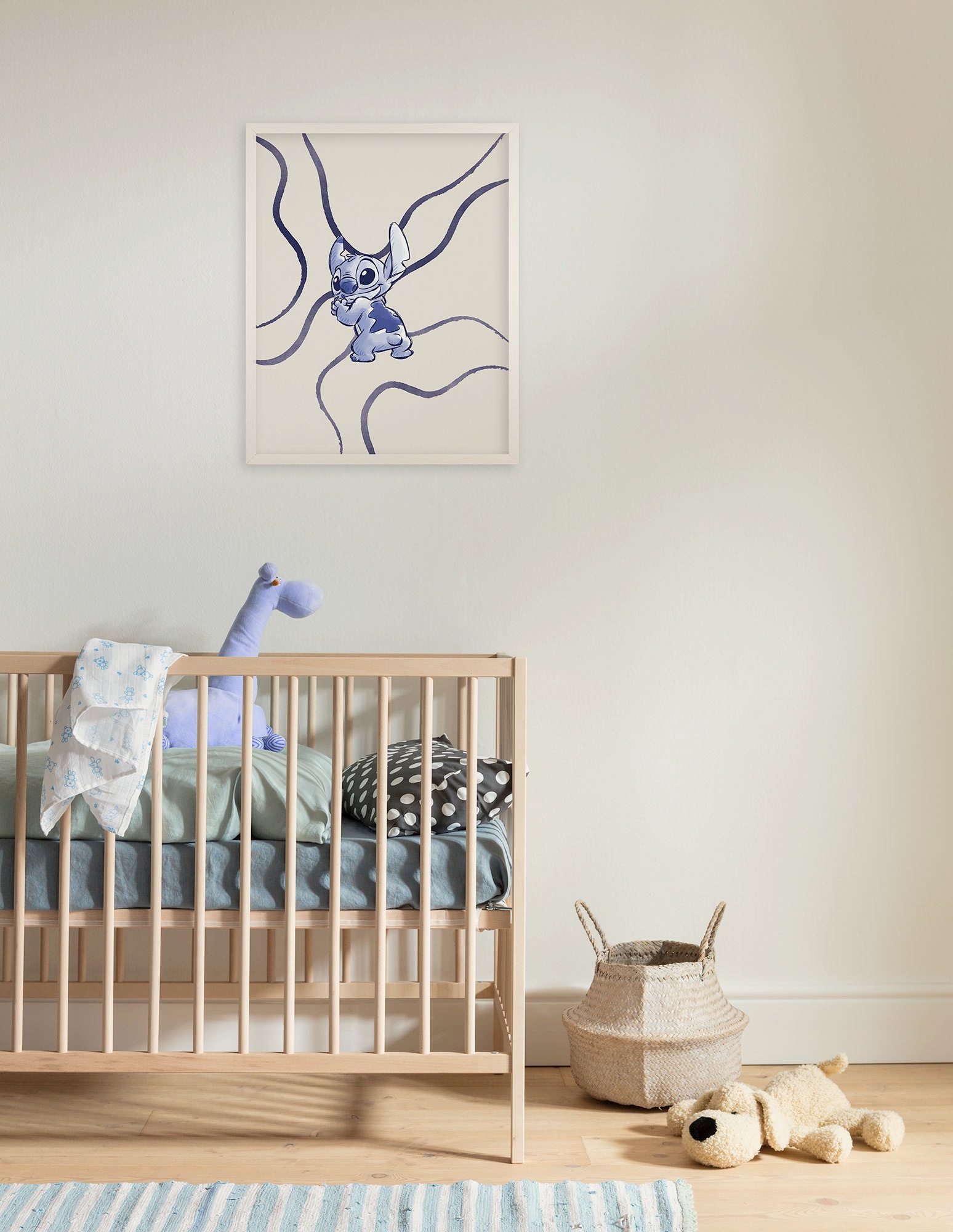 Komar Wandbild »Disney Lilo and Stitch Brave and Wild«, Disney, (Set, 1 St.), 40 x 50 cm (Breite x Höhe) - Kinderzimmer, Dekoration