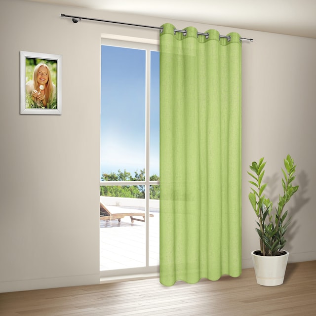 Happy Home Vorhang »MIRANDA«, (1 St.), HxB: 235x140, halbtransparent im  OTTO Online-Shop