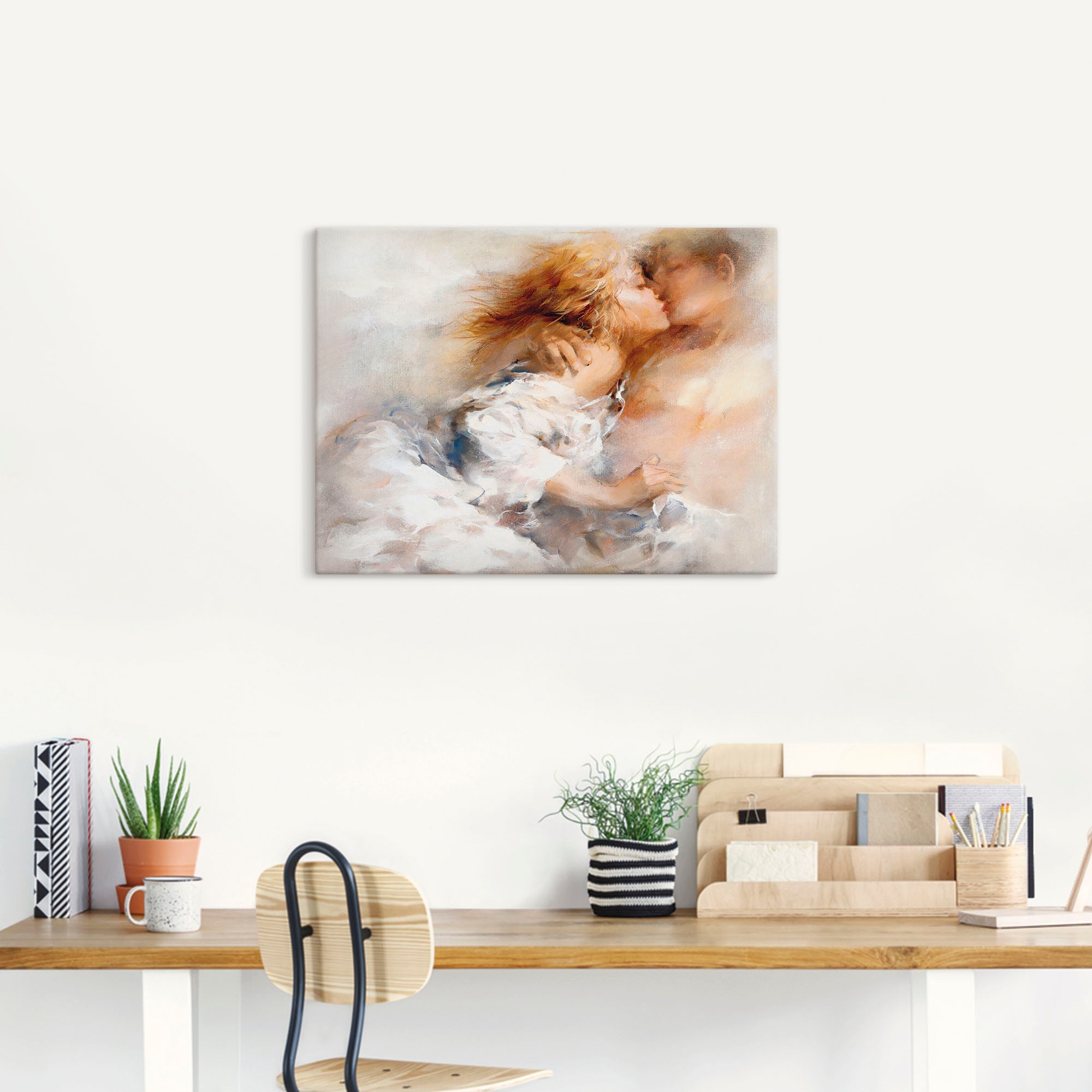 Artland Wandbild »Leidenschaftlich«, Paar, (1 St.), als Leinwandbild, Poster in verschied. Größen