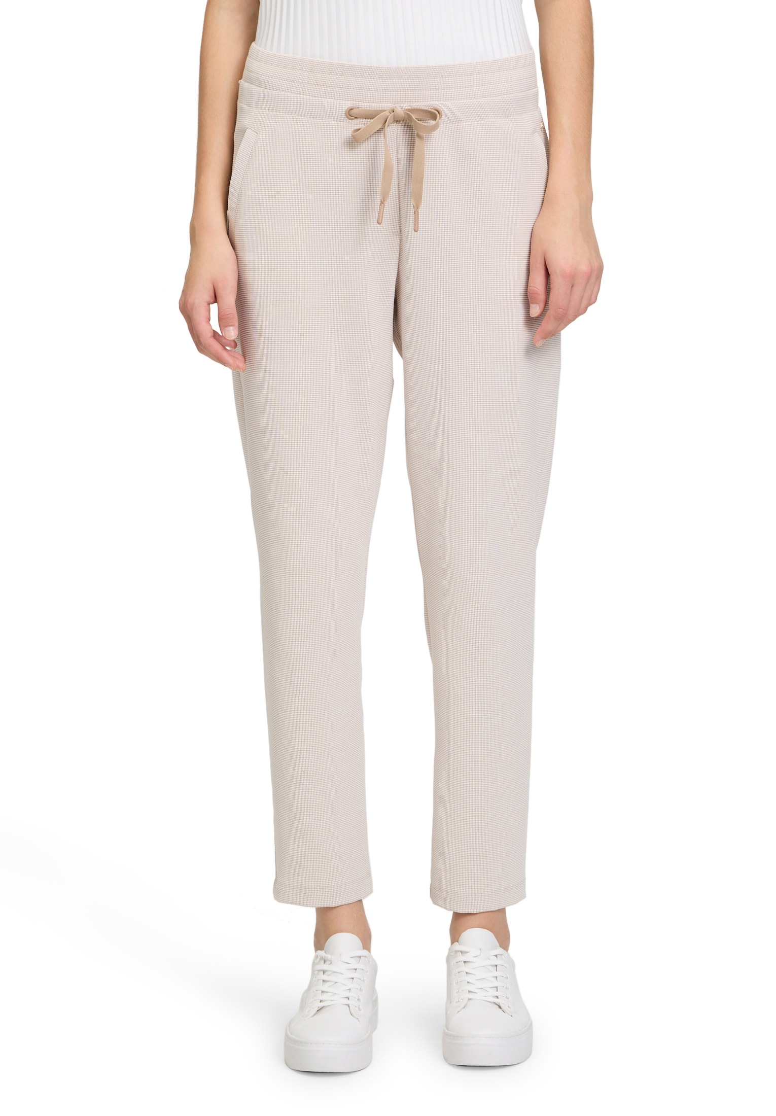Betty&Co Schlupfhose »Schlupfhose mit Bindegürtel«