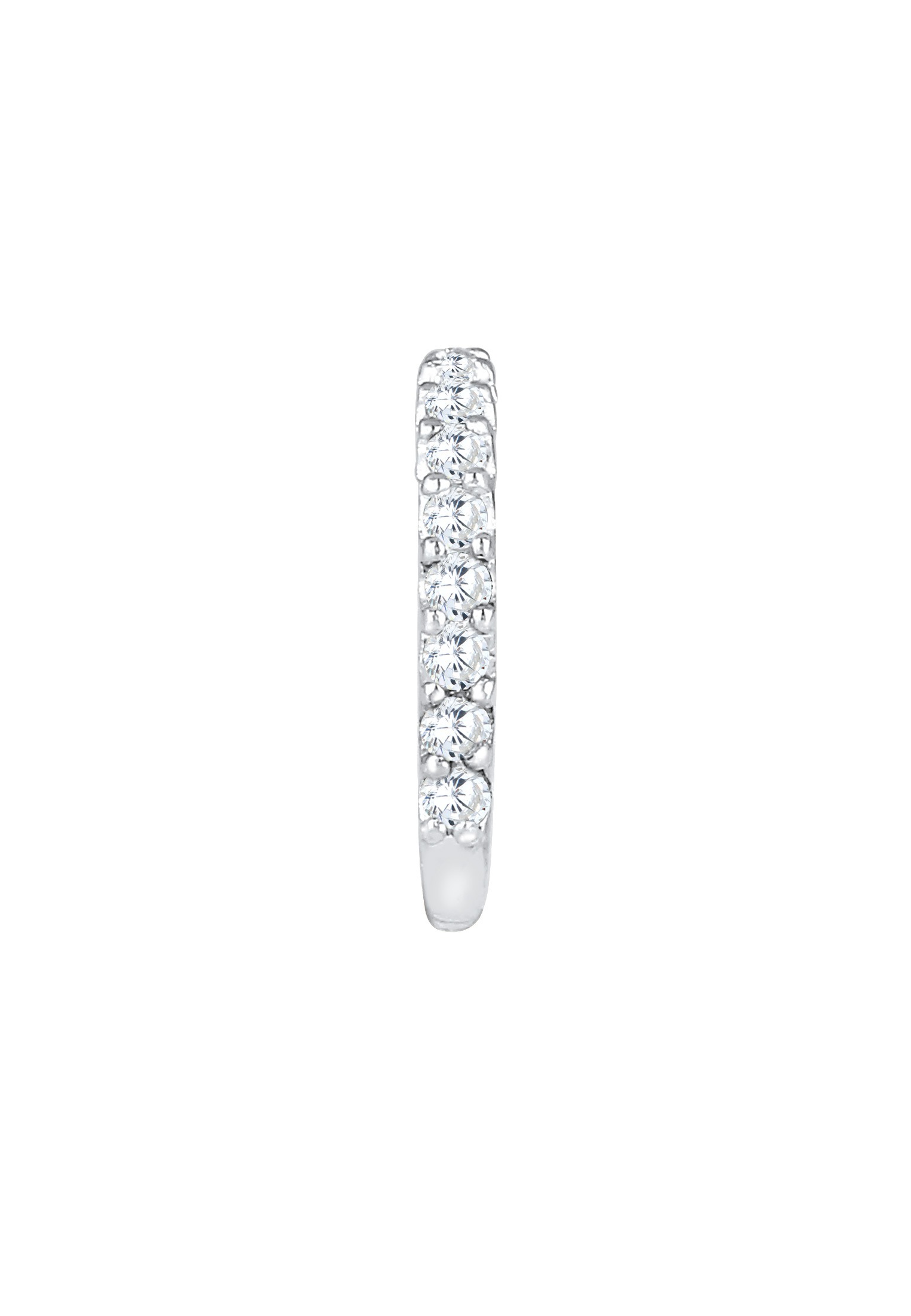 Elli Ohrklemme »Ohrringe Earcuff Zirkona Kristalle Trend Single 925 Silber«