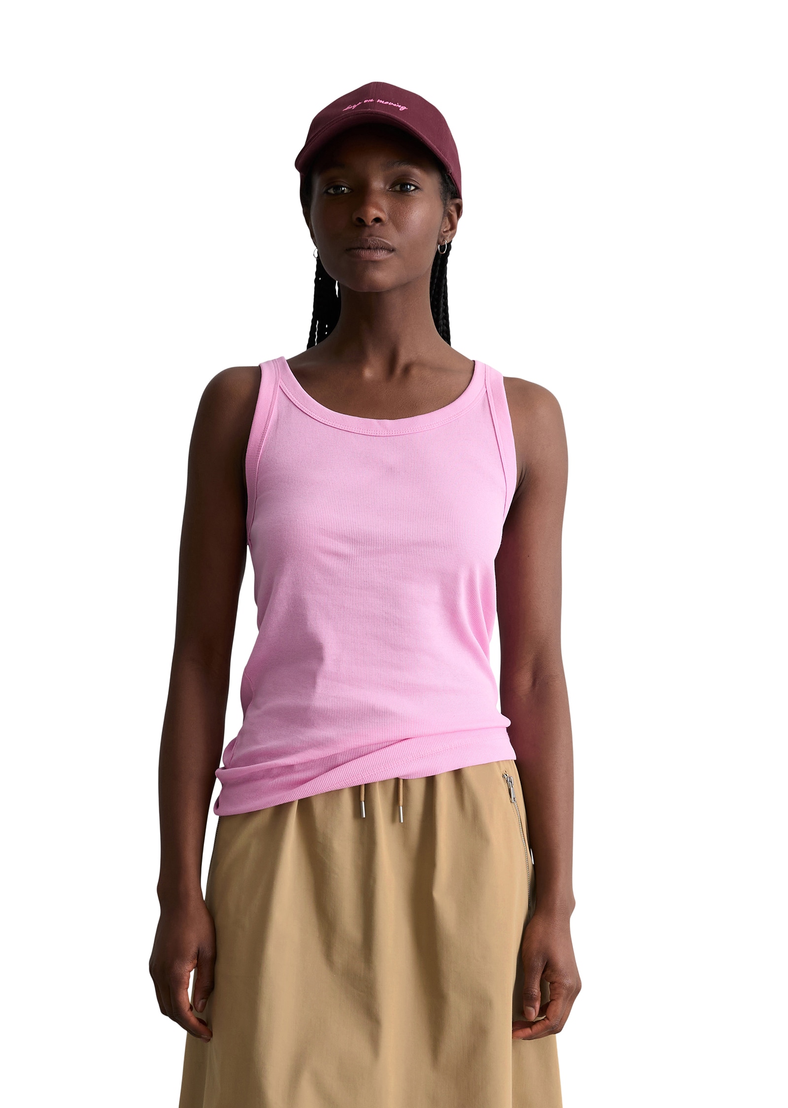 Marc O'Polo DENIM Tanktop slim fit aus Bio-Baumwoll-Stretchjersey