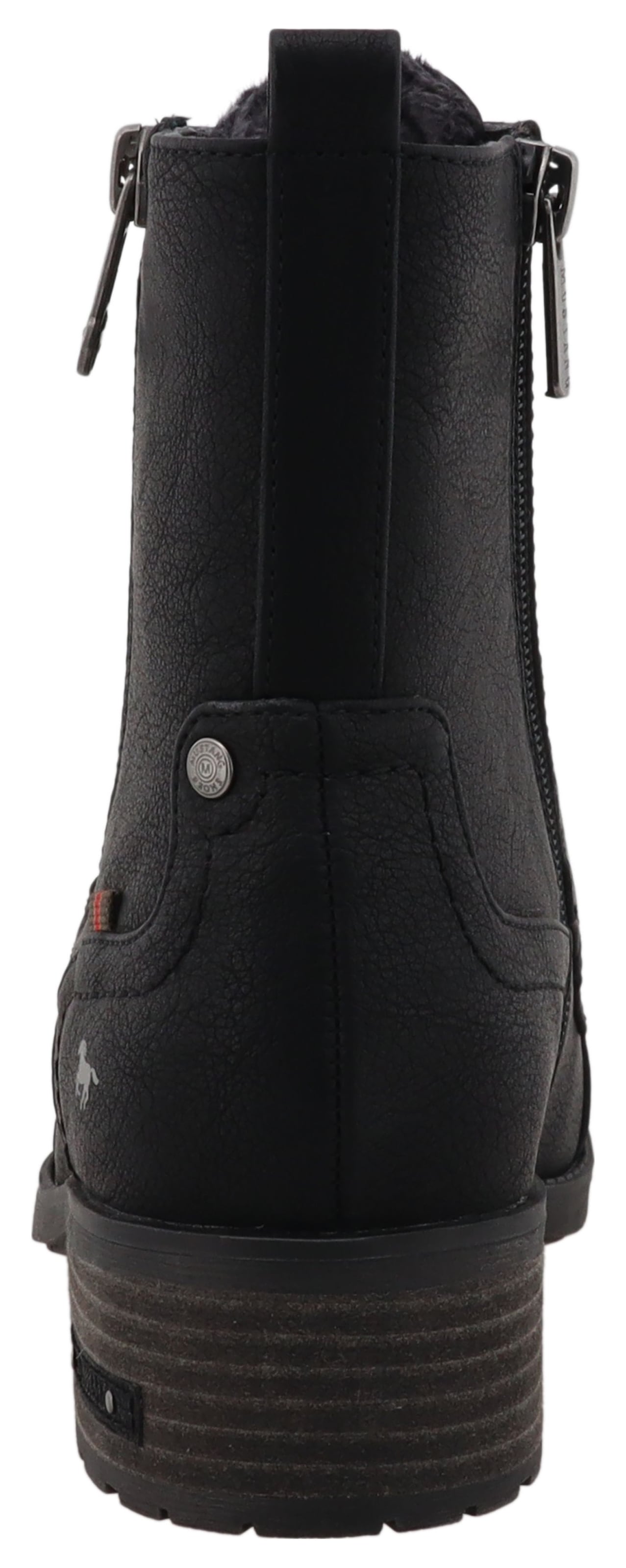 Mustang Shoes Winterstiefelette »Fabienne«  Schnürstiefelette mit Blockabsatz