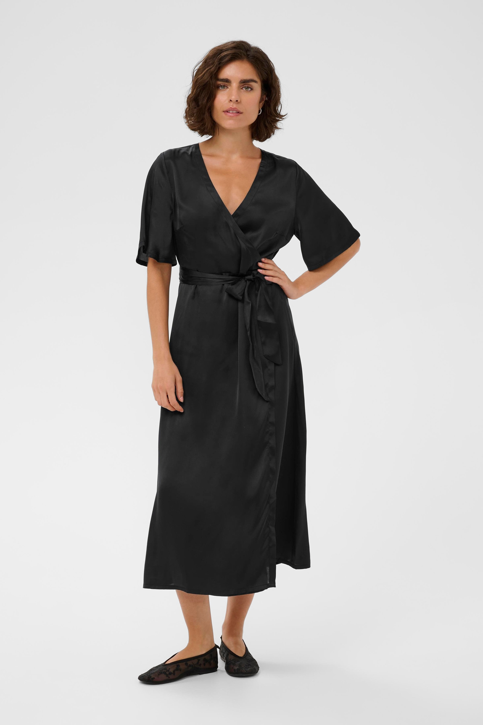 KAFFE Midikleid »Kleid KAamara«