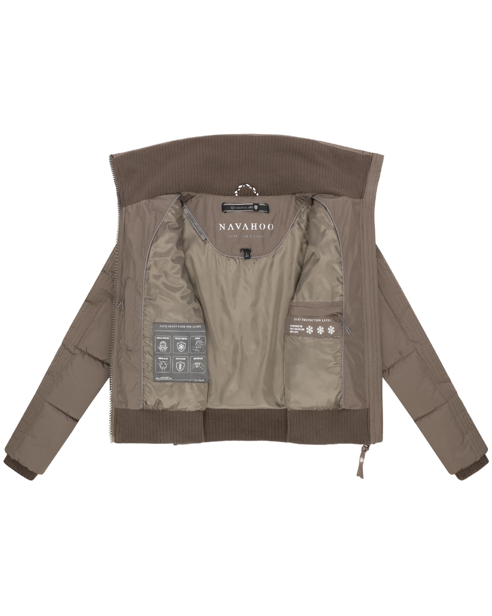 Navahoo Plüschjacke »Fleecejacke Teddyzone 14«