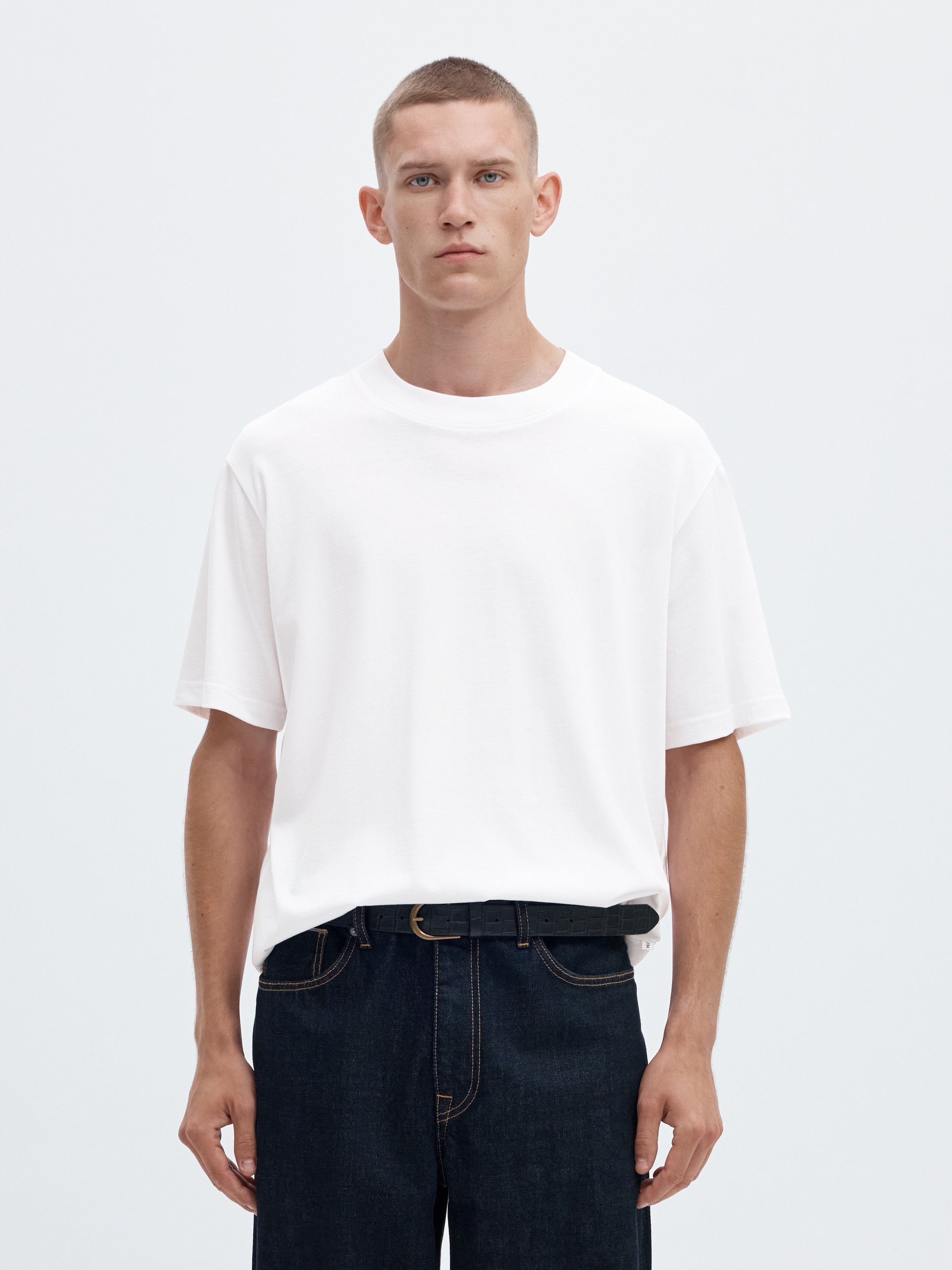 SELECTED Rundhalsshirt »SLHCOLMAN SS O-NECK TEE NOOS«